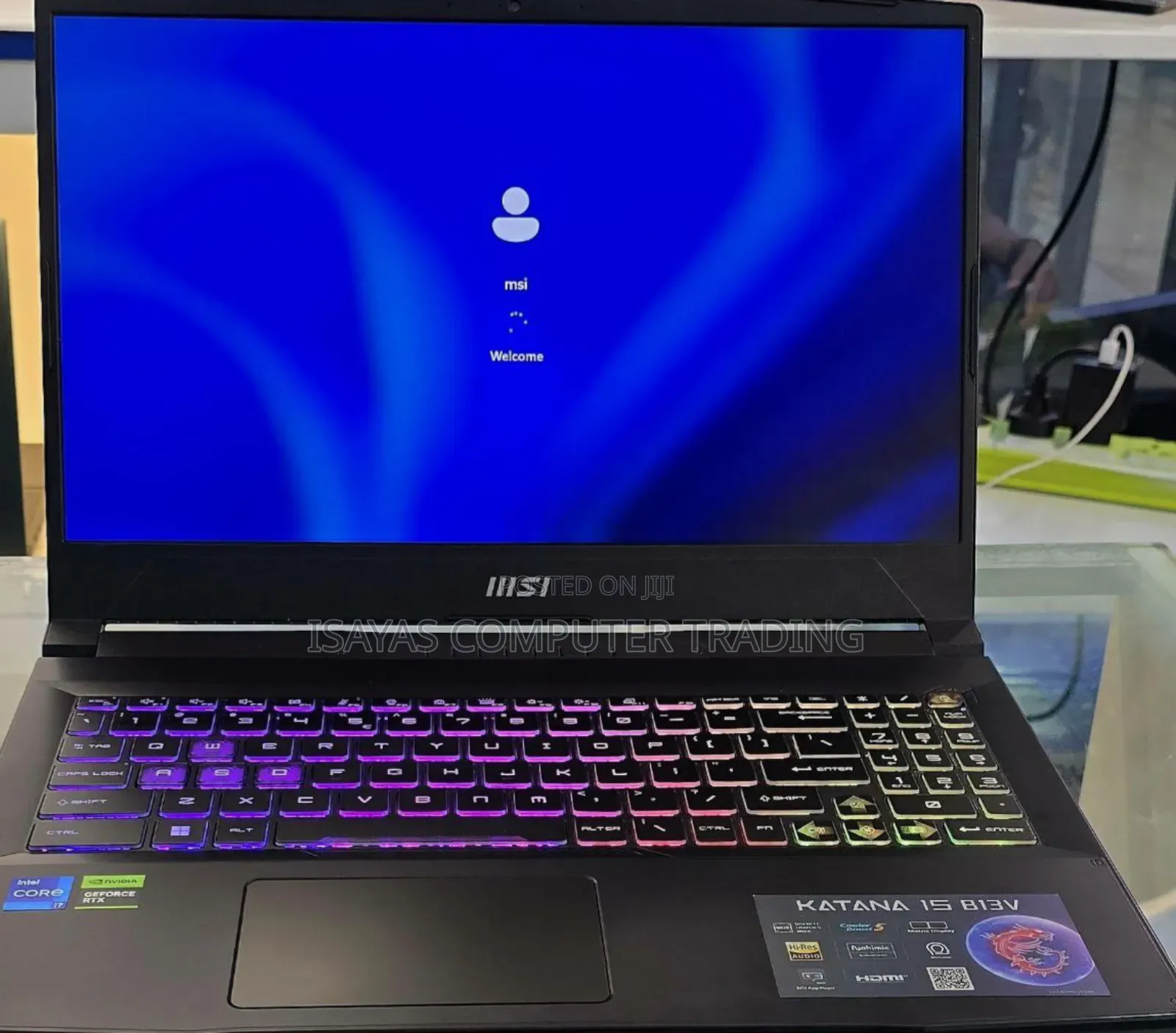 New Laptop MSI Katana 15 16GB Intel Core I7 SSD 512GB