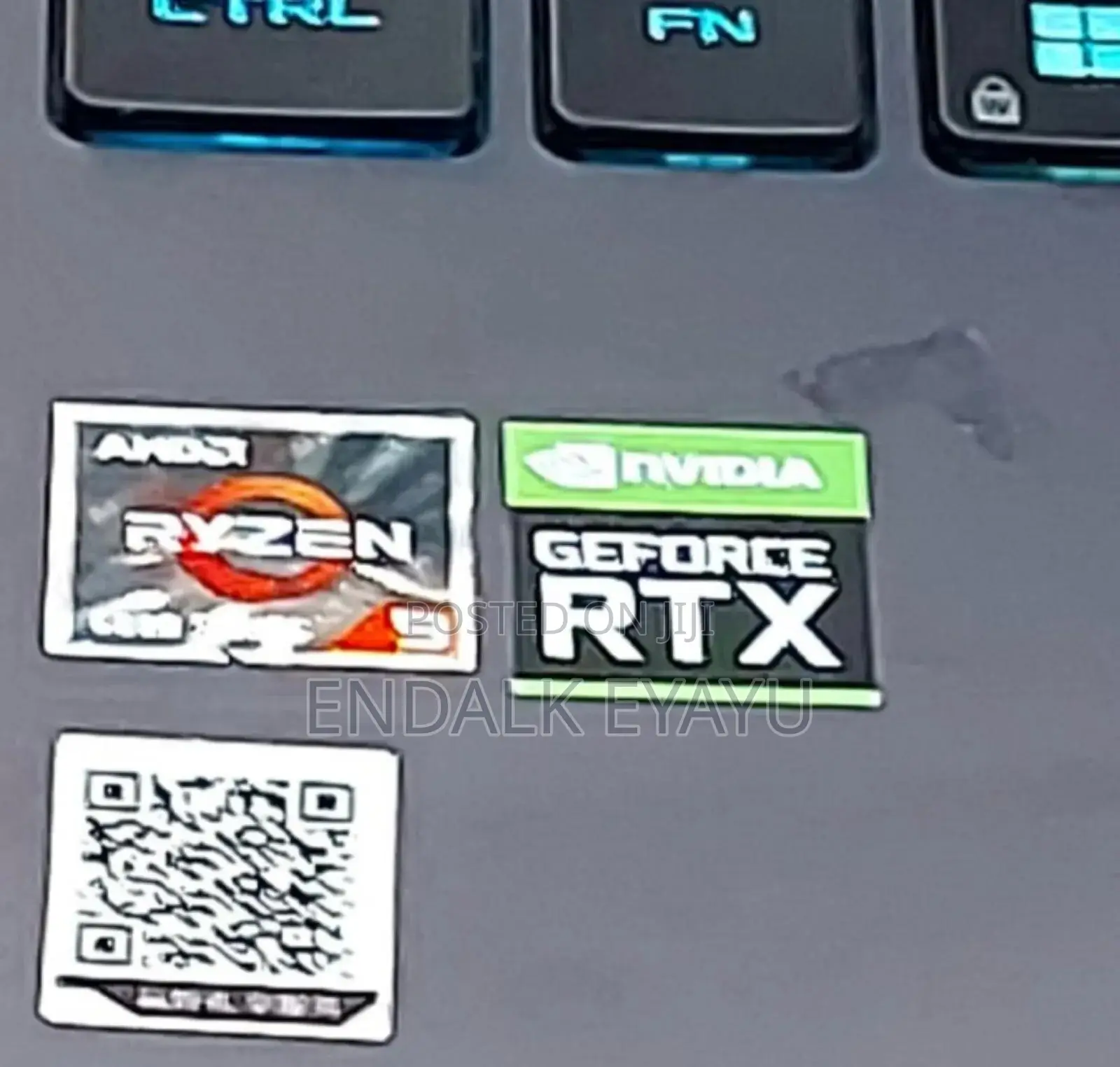 New Laptop Asus ROG Strix G17 16GB AMD Ryzen 9 SSD 1T