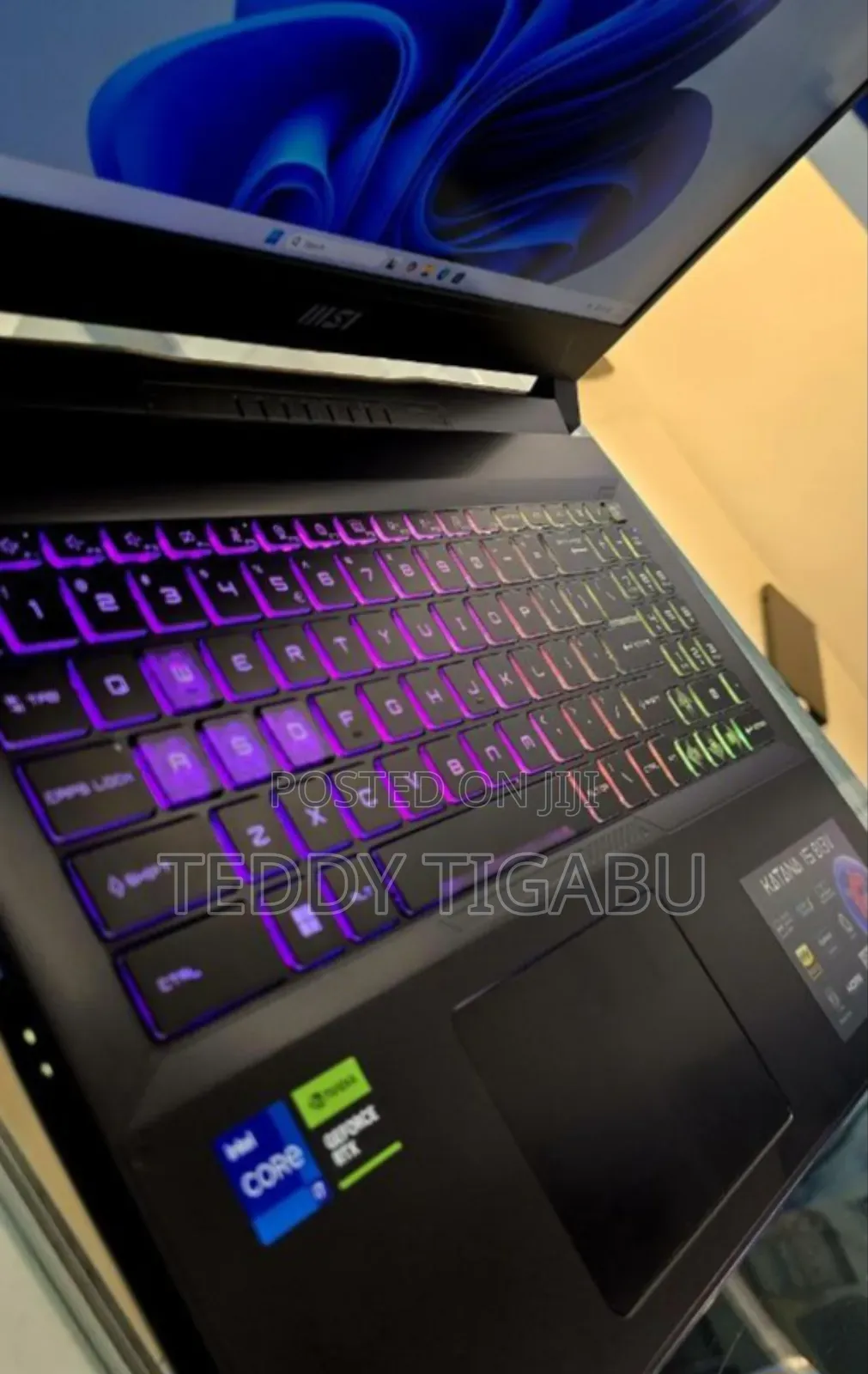 New Laptop MSI 16GB Intel Core I7 SSD 512GB