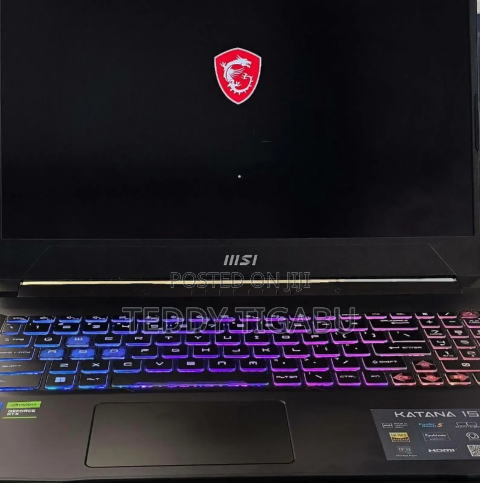 New Laptop MSI 16GB Intel Core I7 SSD 512GB