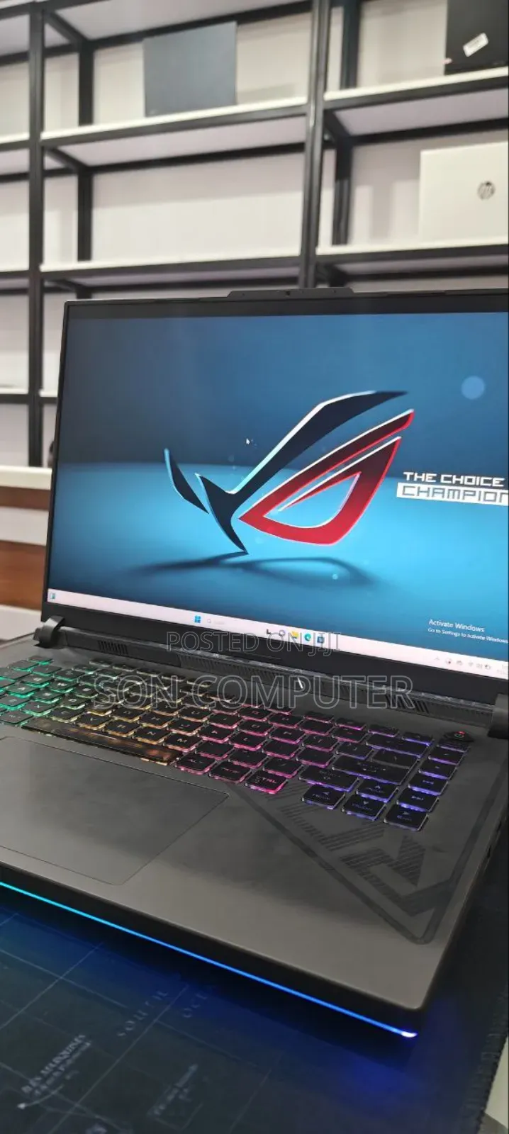 New Laptop Asus ROG Strix G16 G614 16GB Intel Core I7 SSD 1T