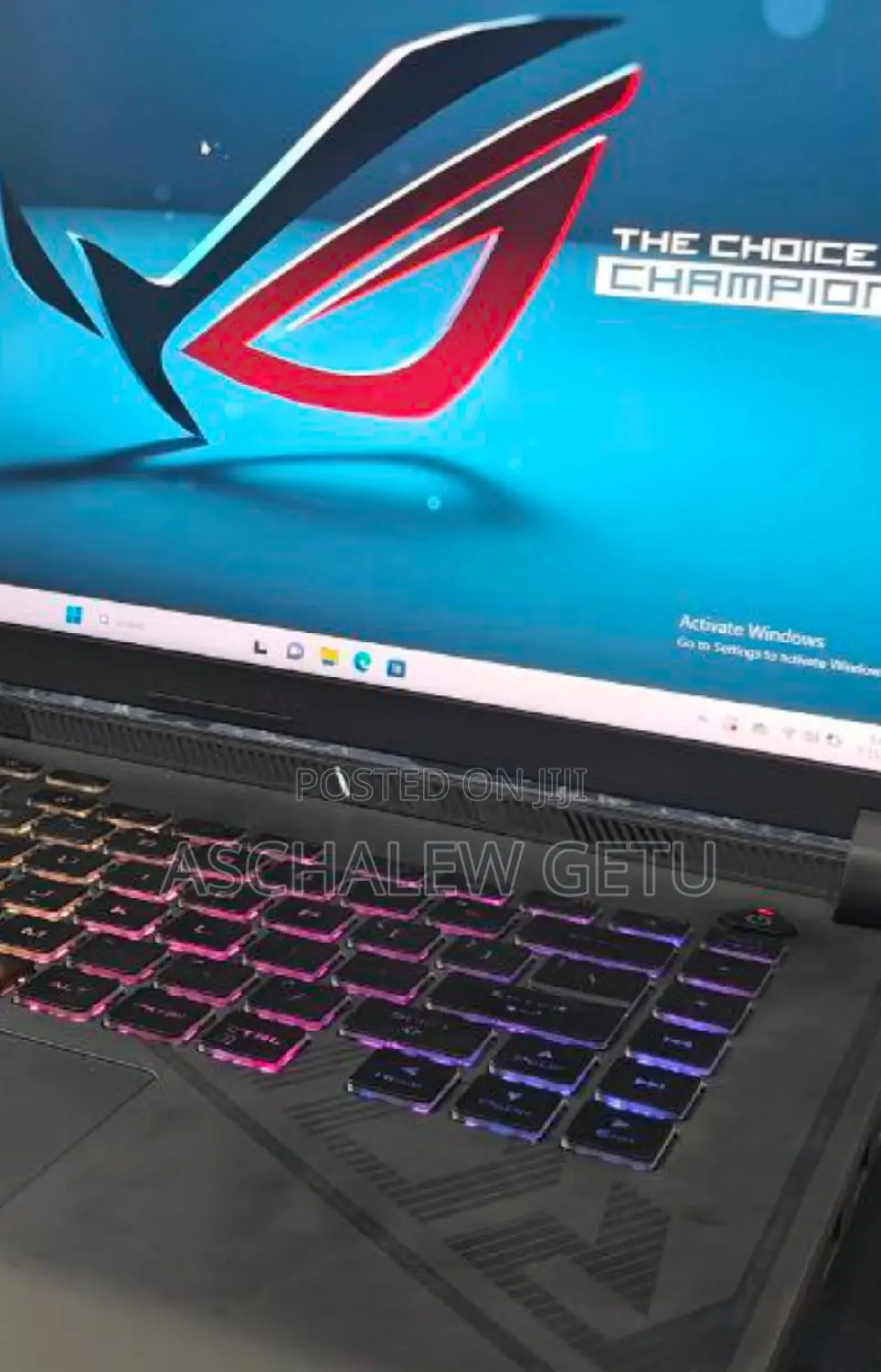 New Laptop Asus ROG Strix G15 16GB Intel Core I7 SSD 1T