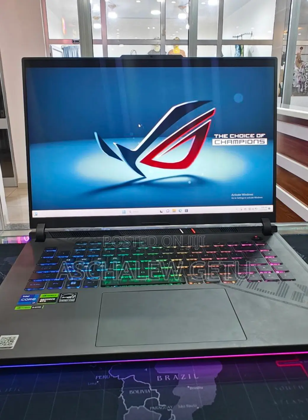 New Laptop Asus ROG Strix G15 16GB Intel Core I7 SSD 1T