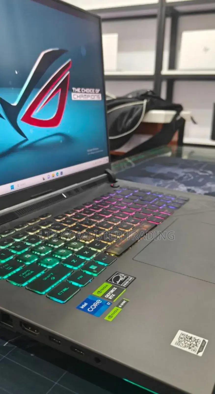 New Laptop Asus ROG Strix G15 16GB Intel Core I7 SSD 1T