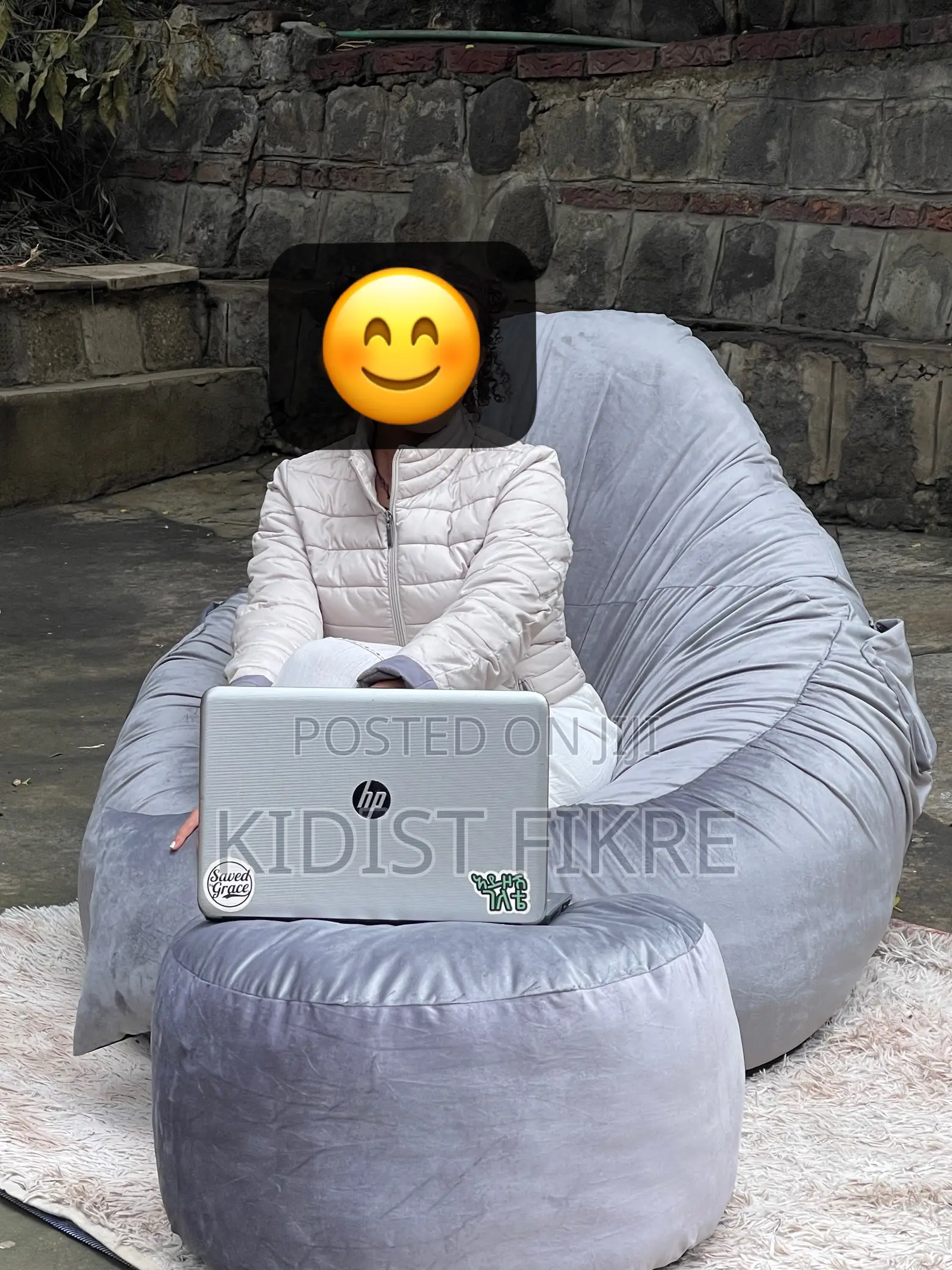 ምቹ ቢንባግ በተለያየ ሳይዝ እና ከለር አማራጮች