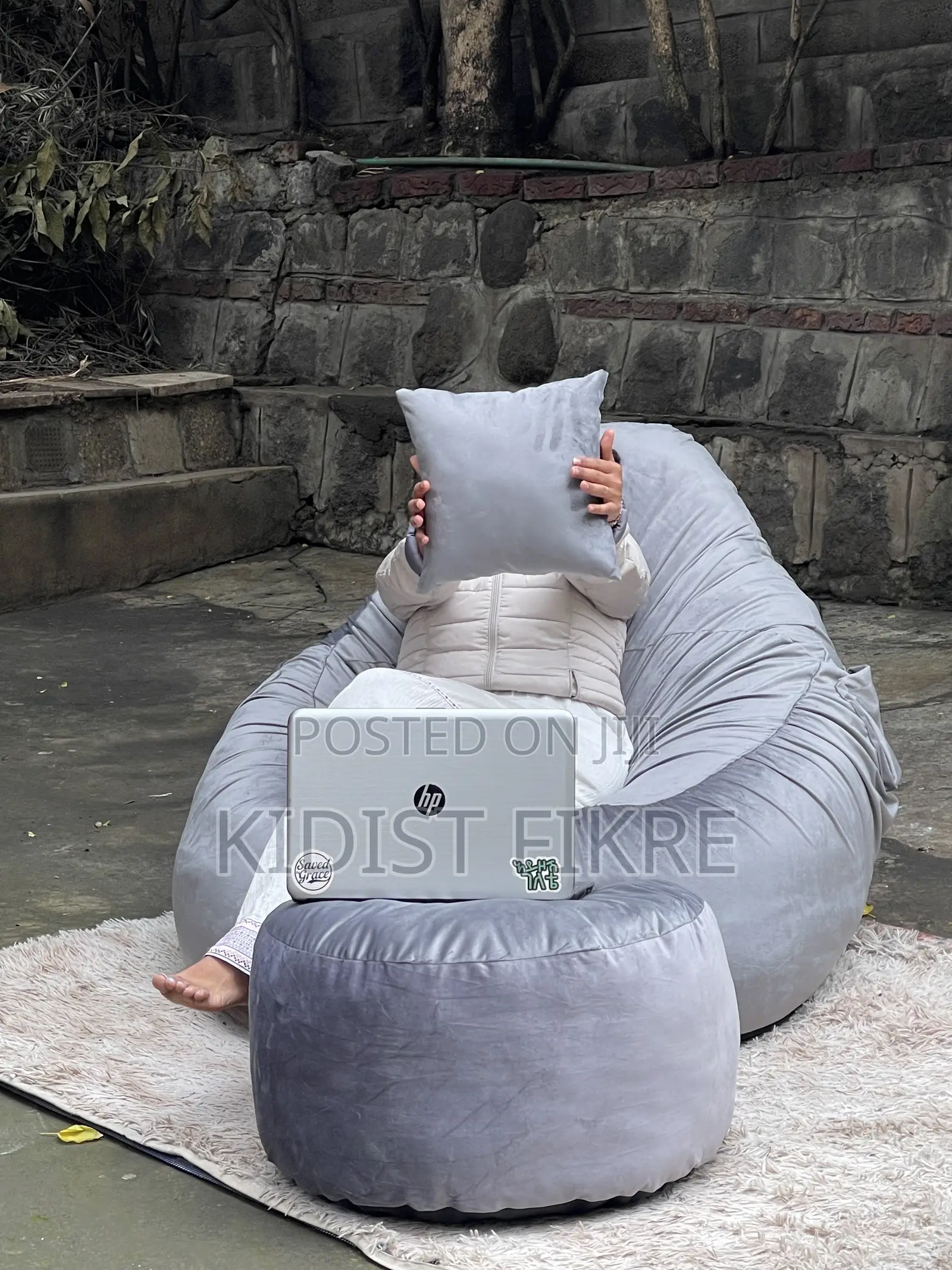 ምቹ ቢንባግ በተለያየ ሳይዝ እና ከለር አማራጮች