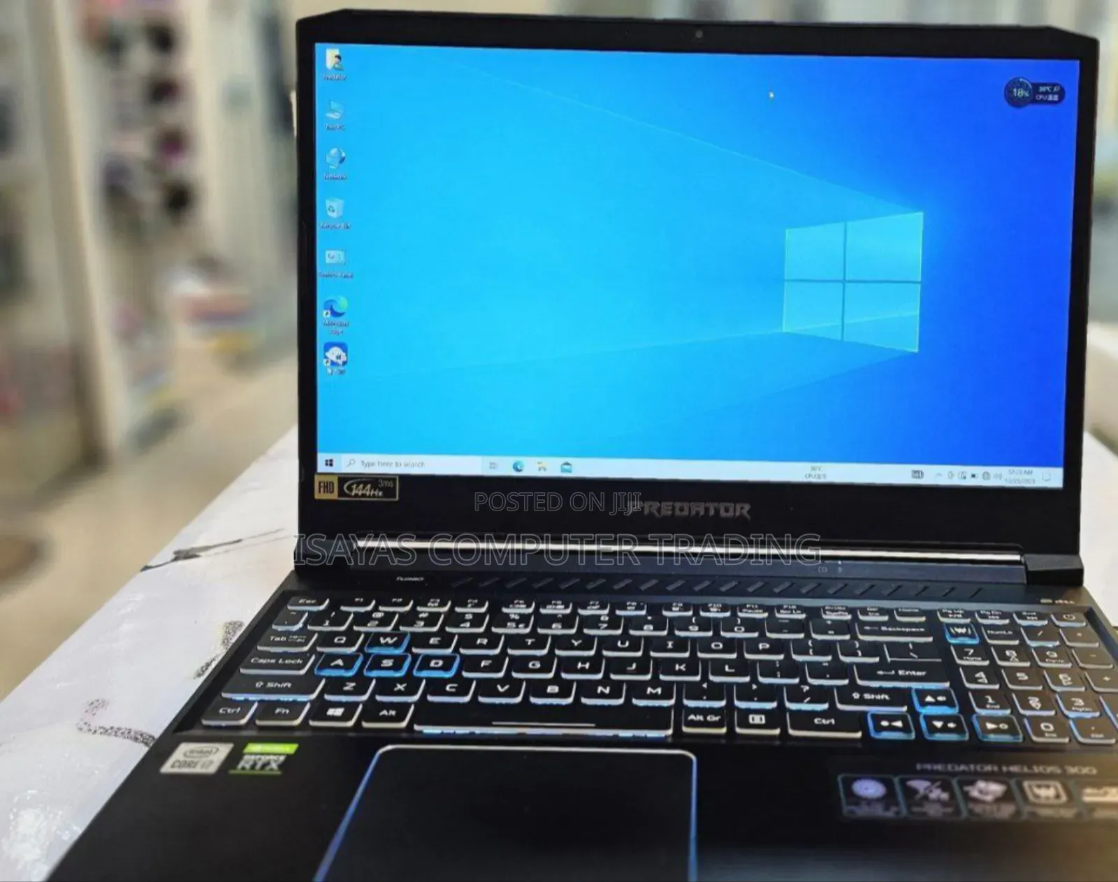 New Laptop Acer Predator Helios 300 16GB Intel Core I7 SSD 1T