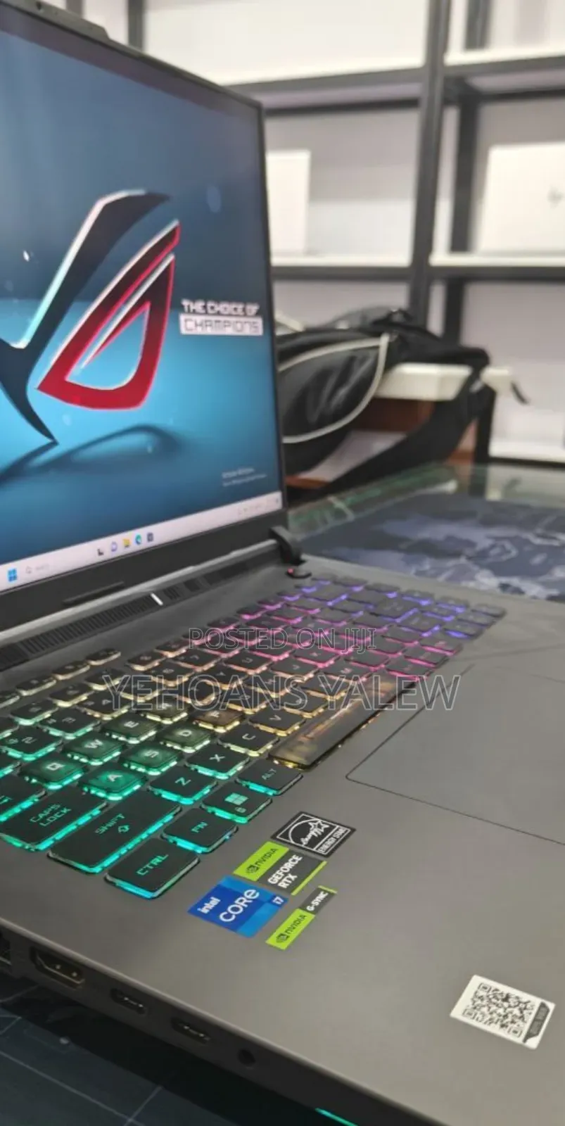 New Laptop Asus ROG Strix G16 G614 16GB Intel Core I7 SSD 1T