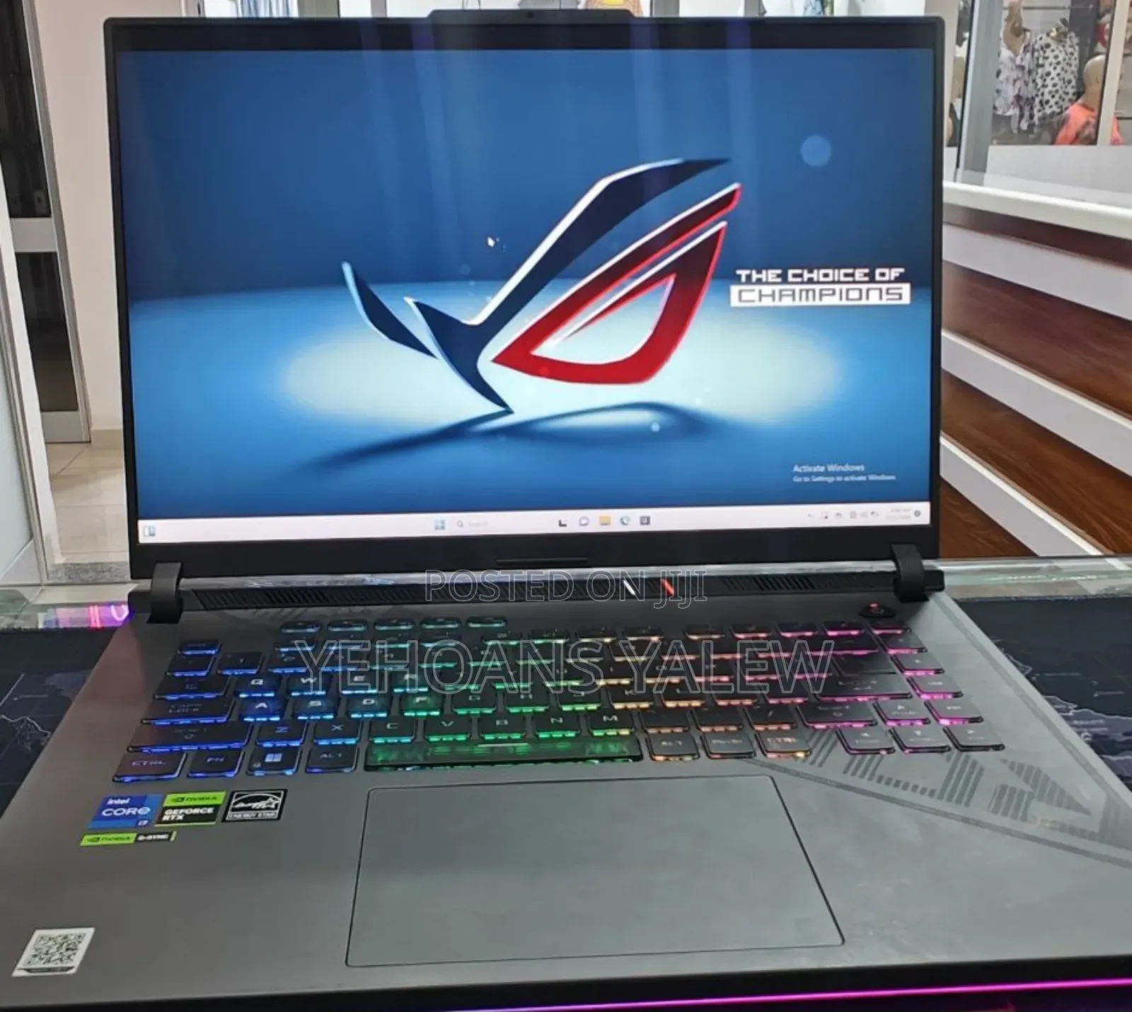 New Laptop Asus ROG Strix G16 G614 16GB Intel Core I7 SSD 1T