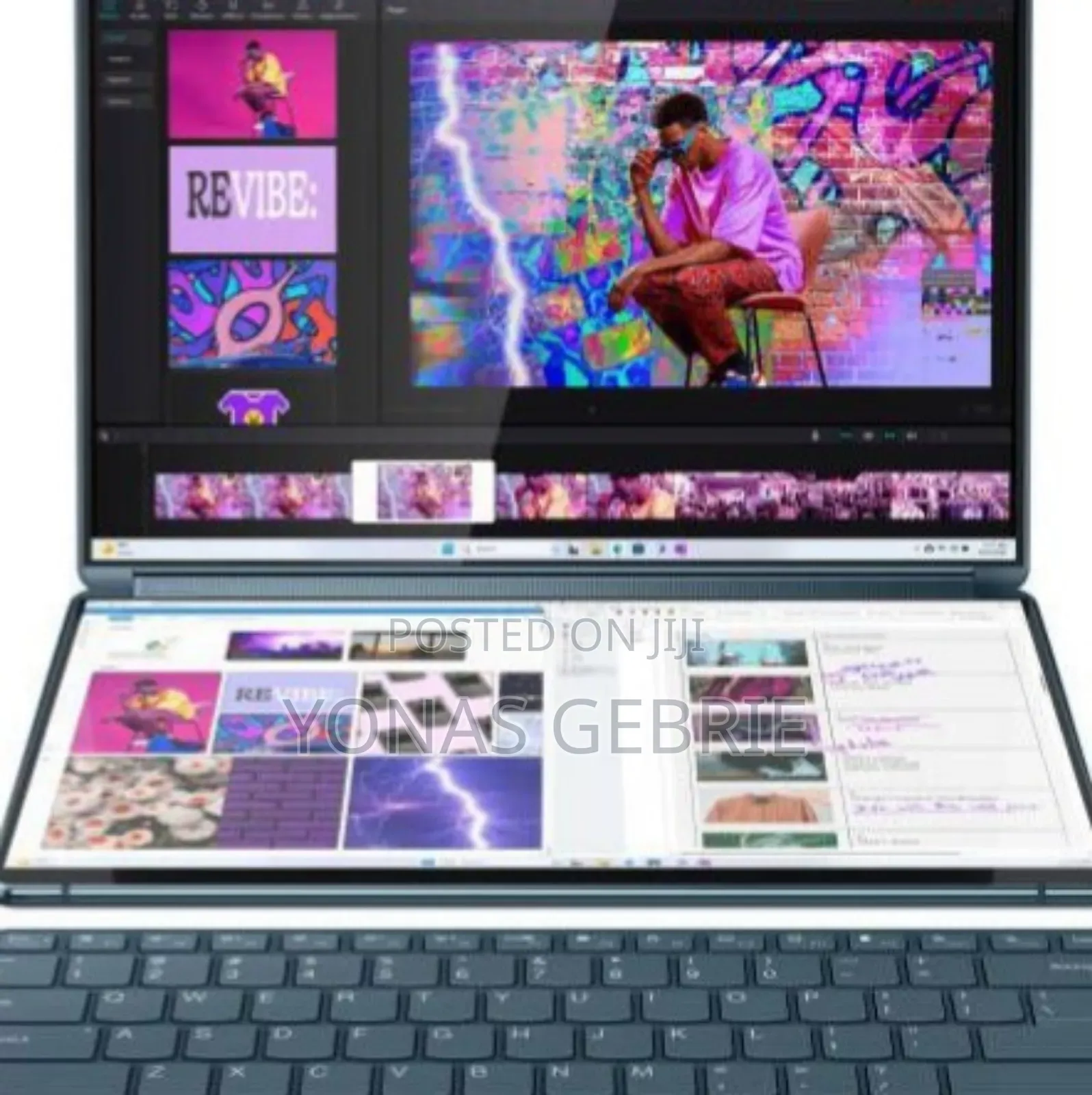 New Laptop Lenovo Yoga Book 9i 16GB Intel Core Ultra 7 SSD 1T