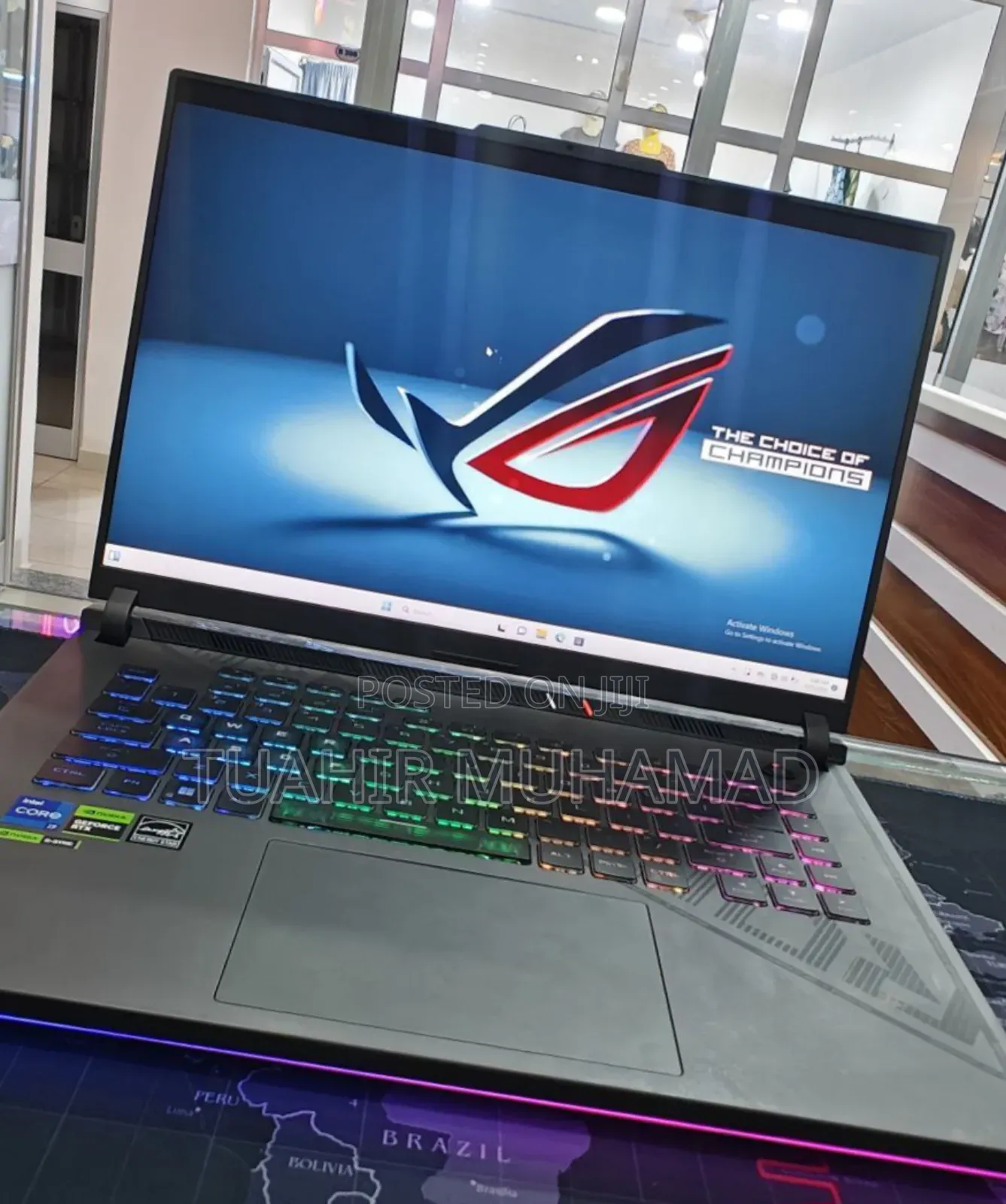 New Laptop Asus ROG Strix G15 16GB Intel Core I7 SSD 1T