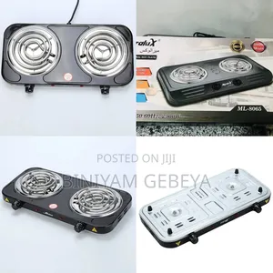 Original Miralux Hot Plate
ባለሁለት ምድጃ ስቶቭ