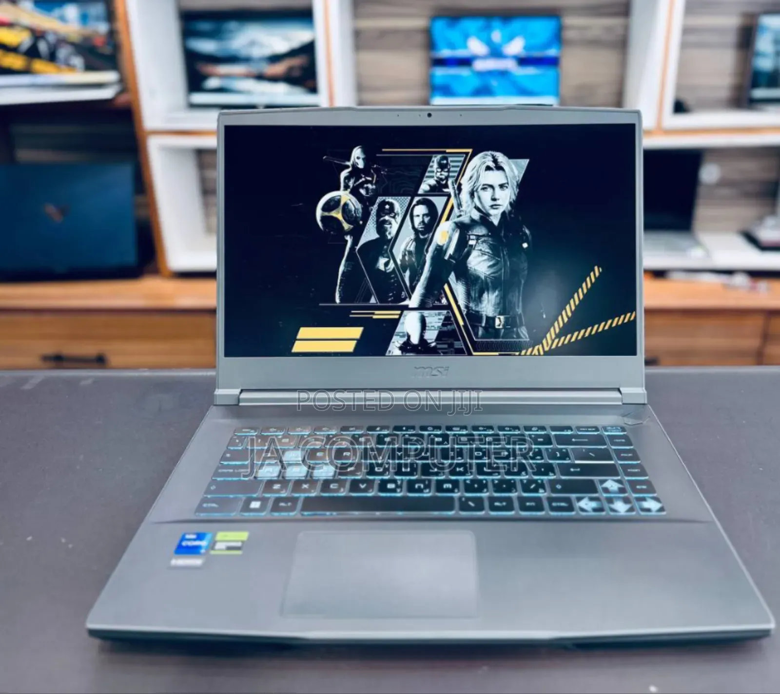 New Laptop MSI Pulse GL66 16GB Intel Core I7 SSD 512GB