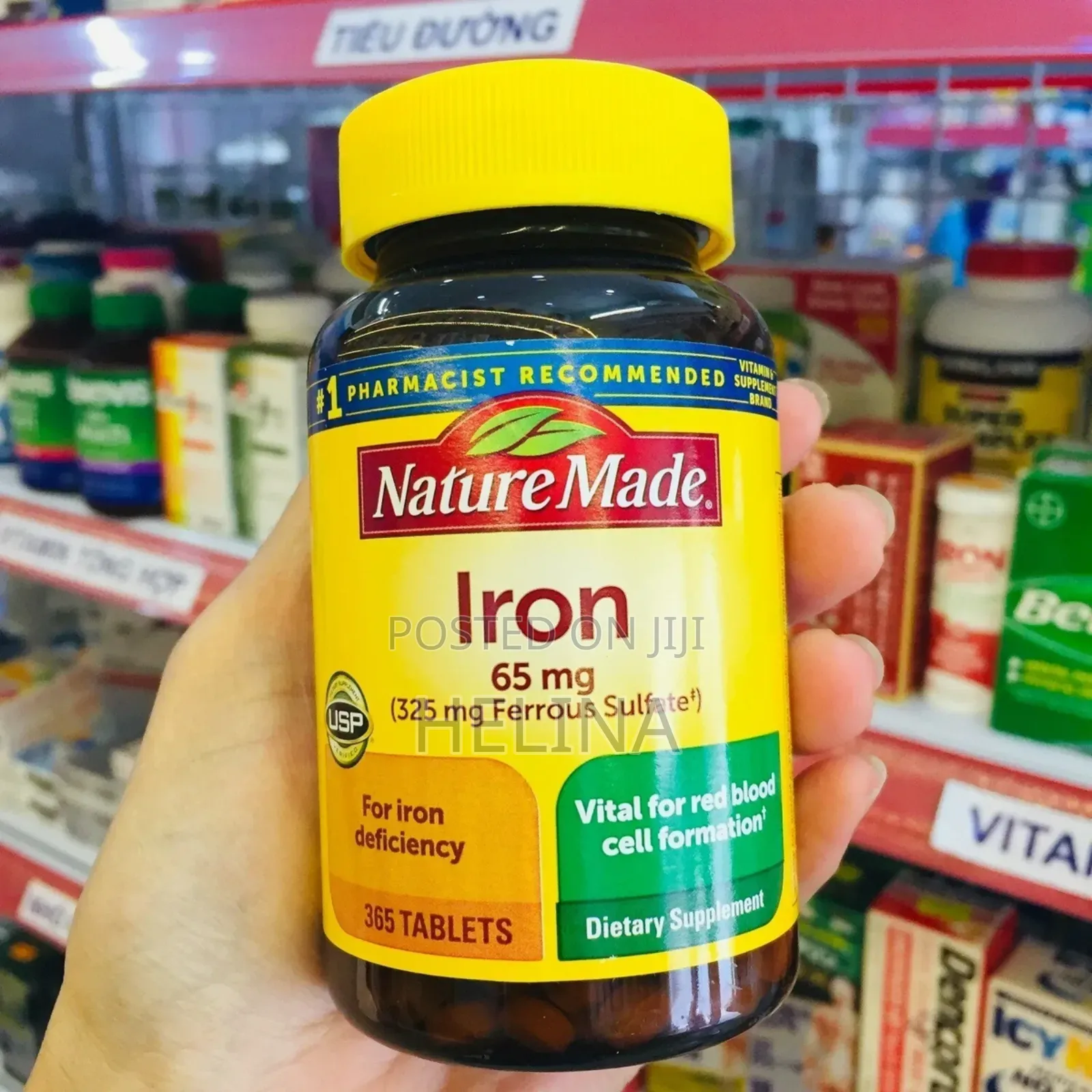 Naturemade Iron : Essential Support for Energy and Vitality