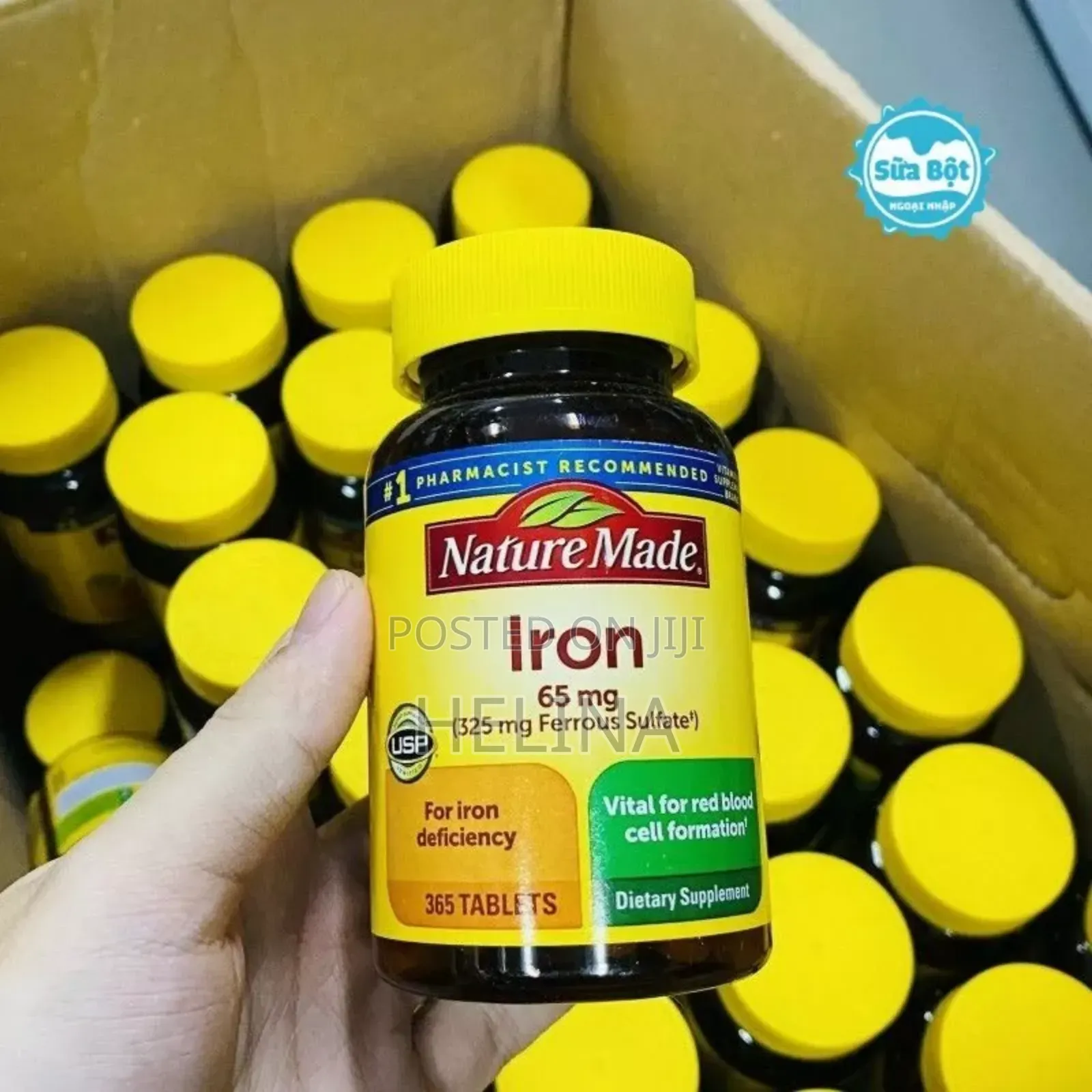 Fuel Your Vitality With Naturemade Iron Supplement:From Usa