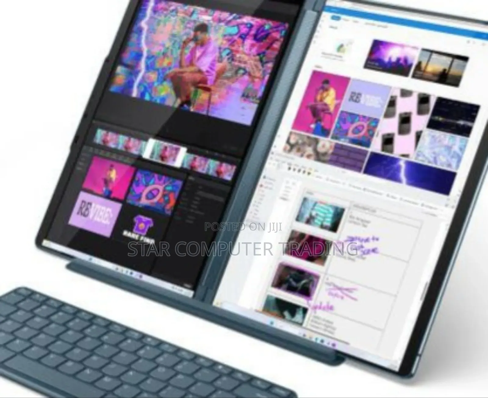 New Laptop Lenovo Yoga Book 9i 16GB Intel Core Ultra 7 SSD 1T