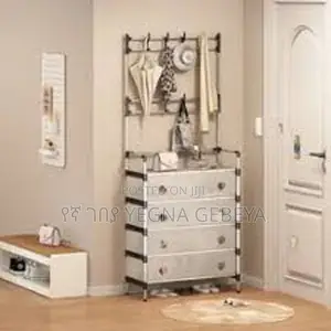 3-in-1 Shoe Rack, Clothes Hat Hanger
