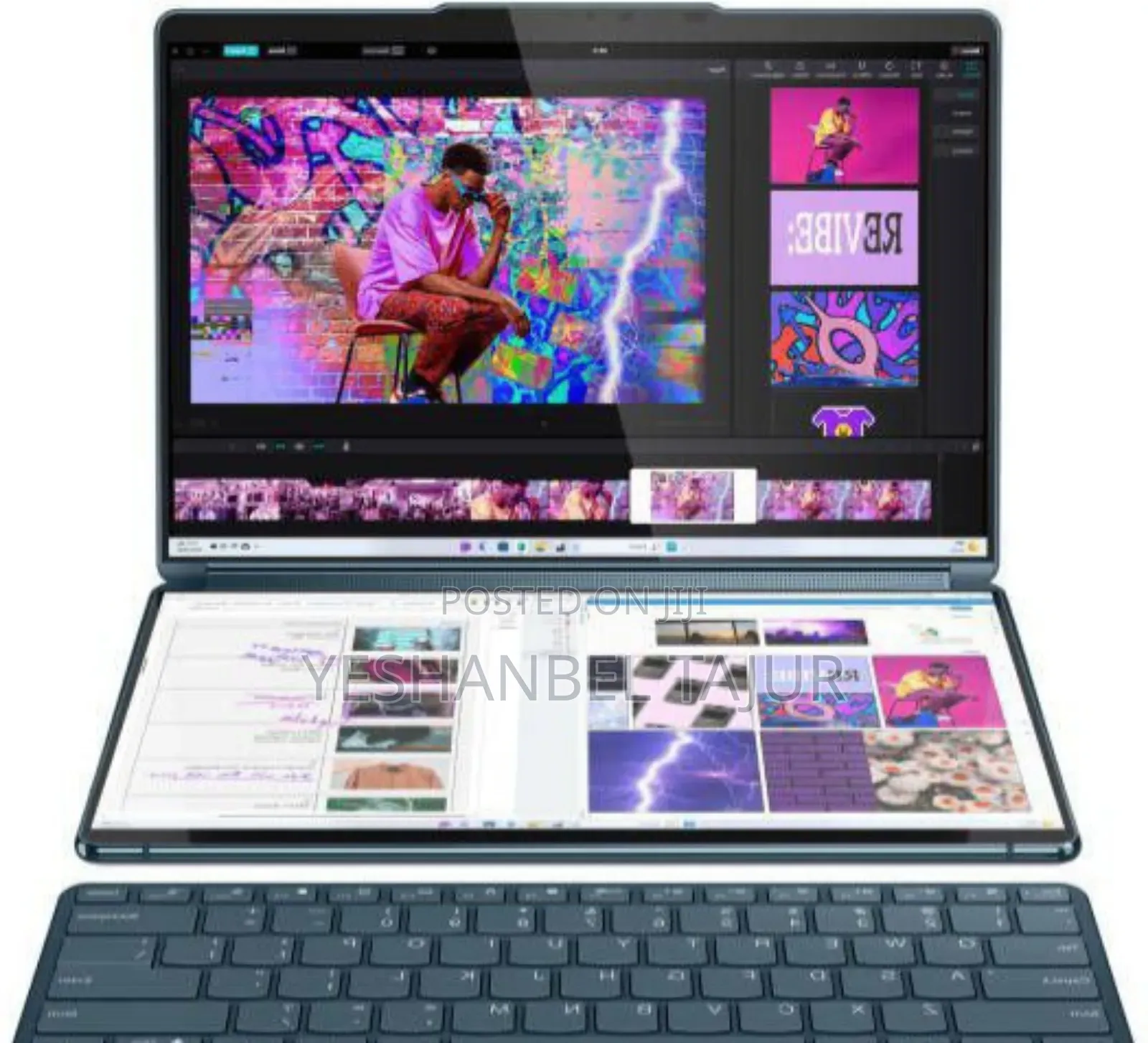 New Laptop Lenovo Yoga Book 9i 16GB Intel Core Ultra 7 SSD 1T