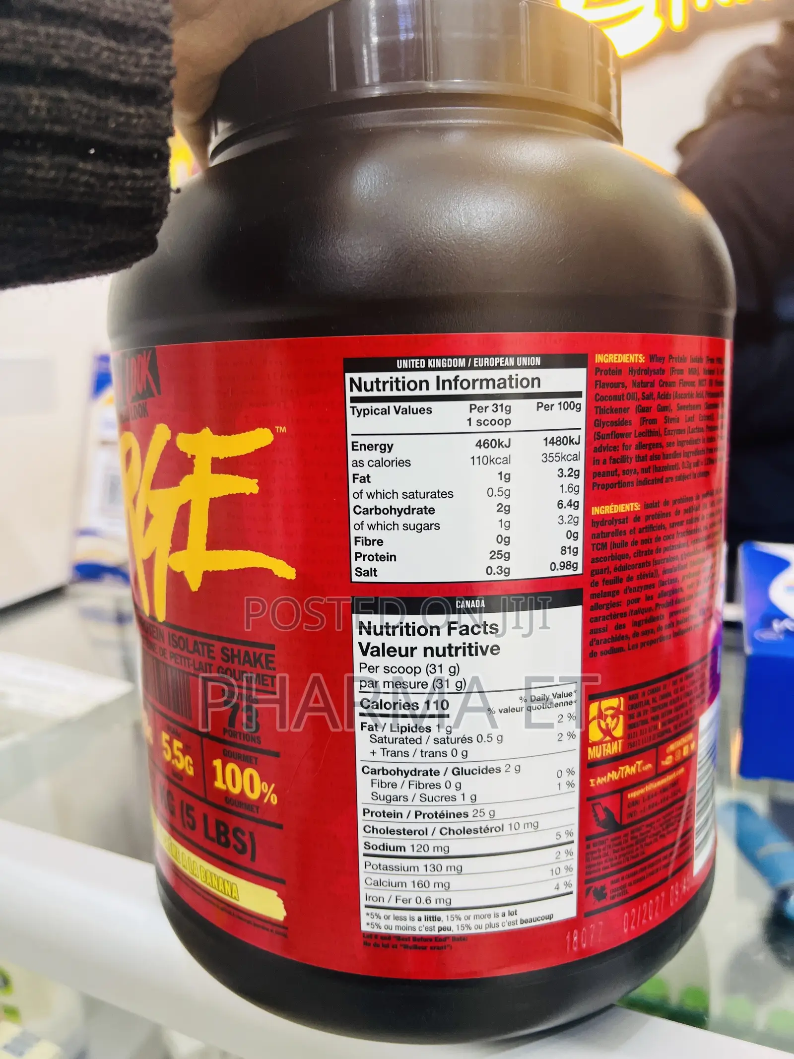 Iso Surge 2.27kg and 74 Servings Gourmet Whey Protein