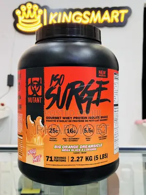 Photo - Iso Surge 2.27kg and 74 Servings Gourmet Whey Protein