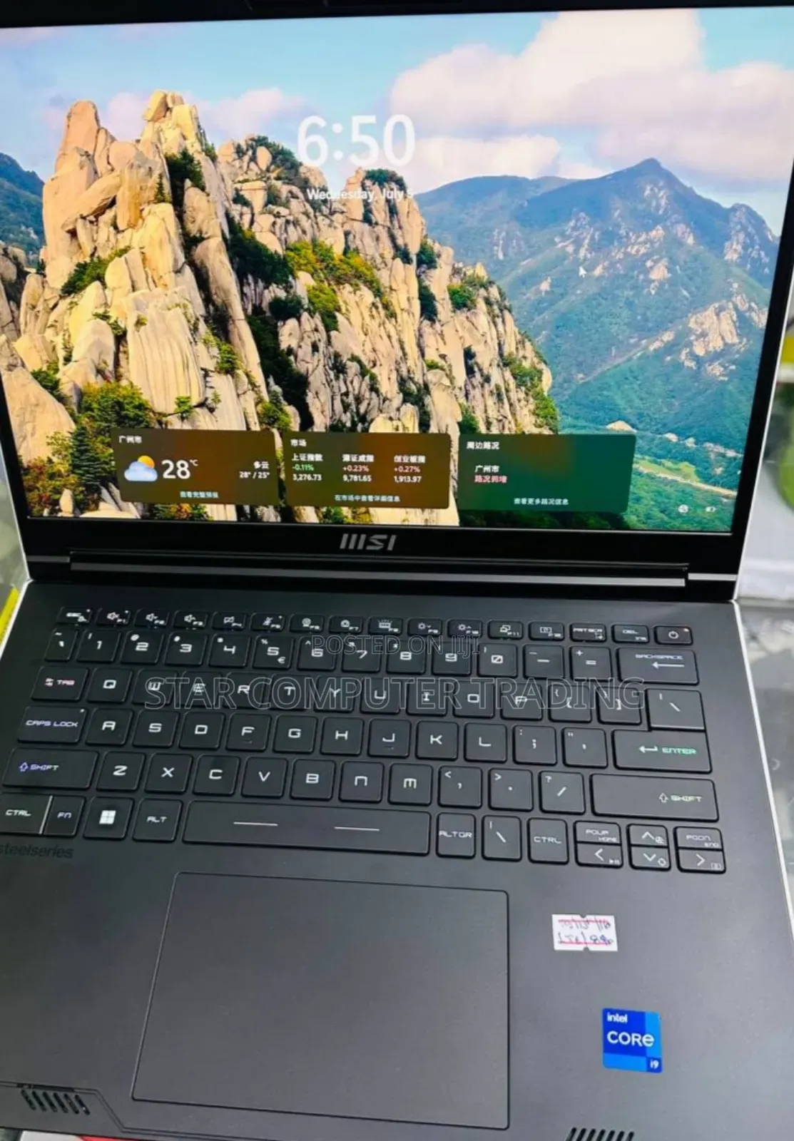 New Laptop MSI Pulse GL66 16GB Intel Core I9 SSD 1T