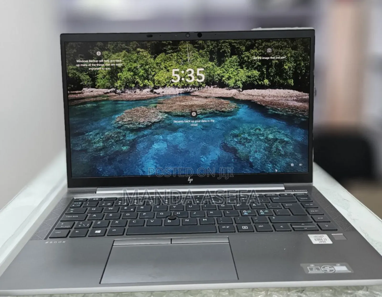 New Laptop HP ZBook 14 16GB Intel Core I7 SSD 512GB