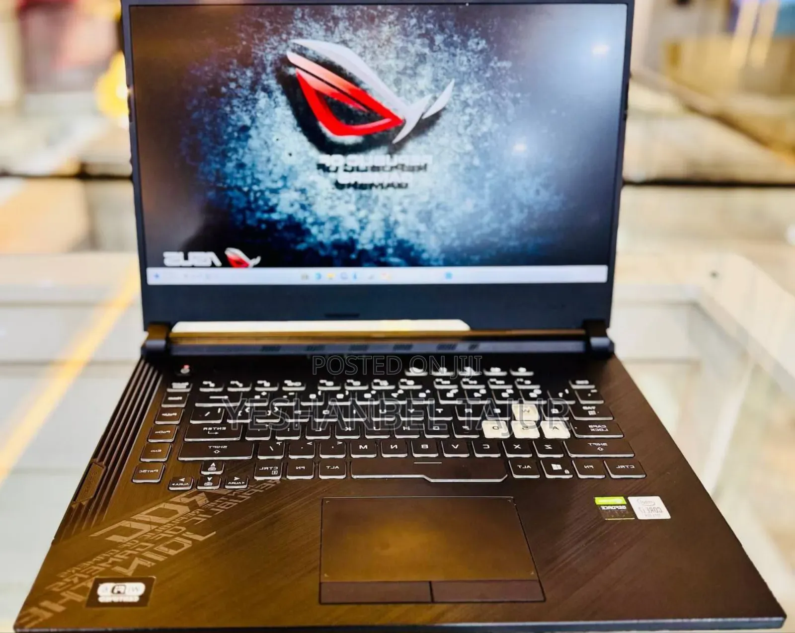 New Laptop Asus ROG Strix G15 G512 16GB Intel Core I7 SSD 1T