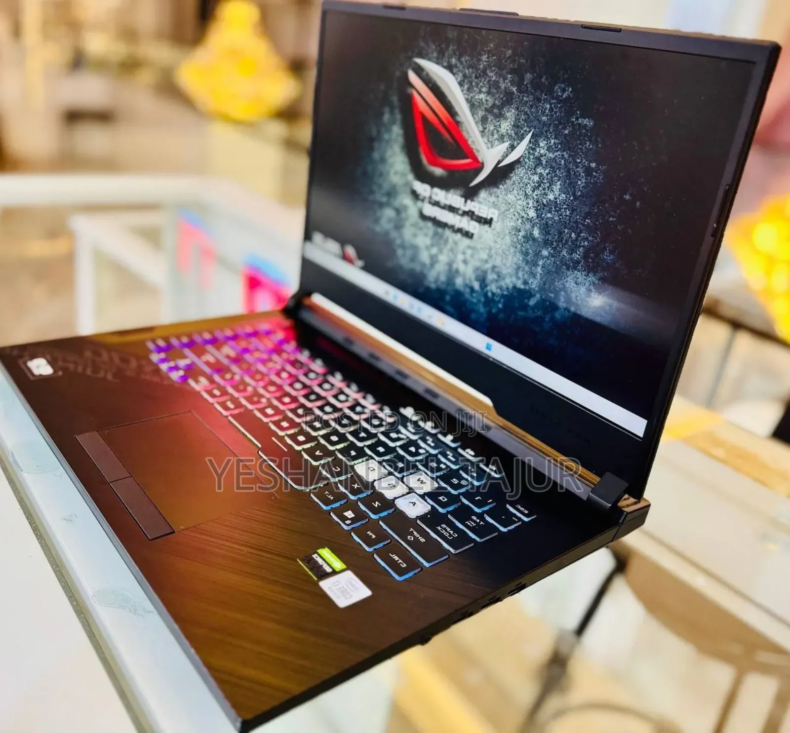 New Laptop Asus ROG Strix G15 G512 16GB Intel Core I7 SSD 1T