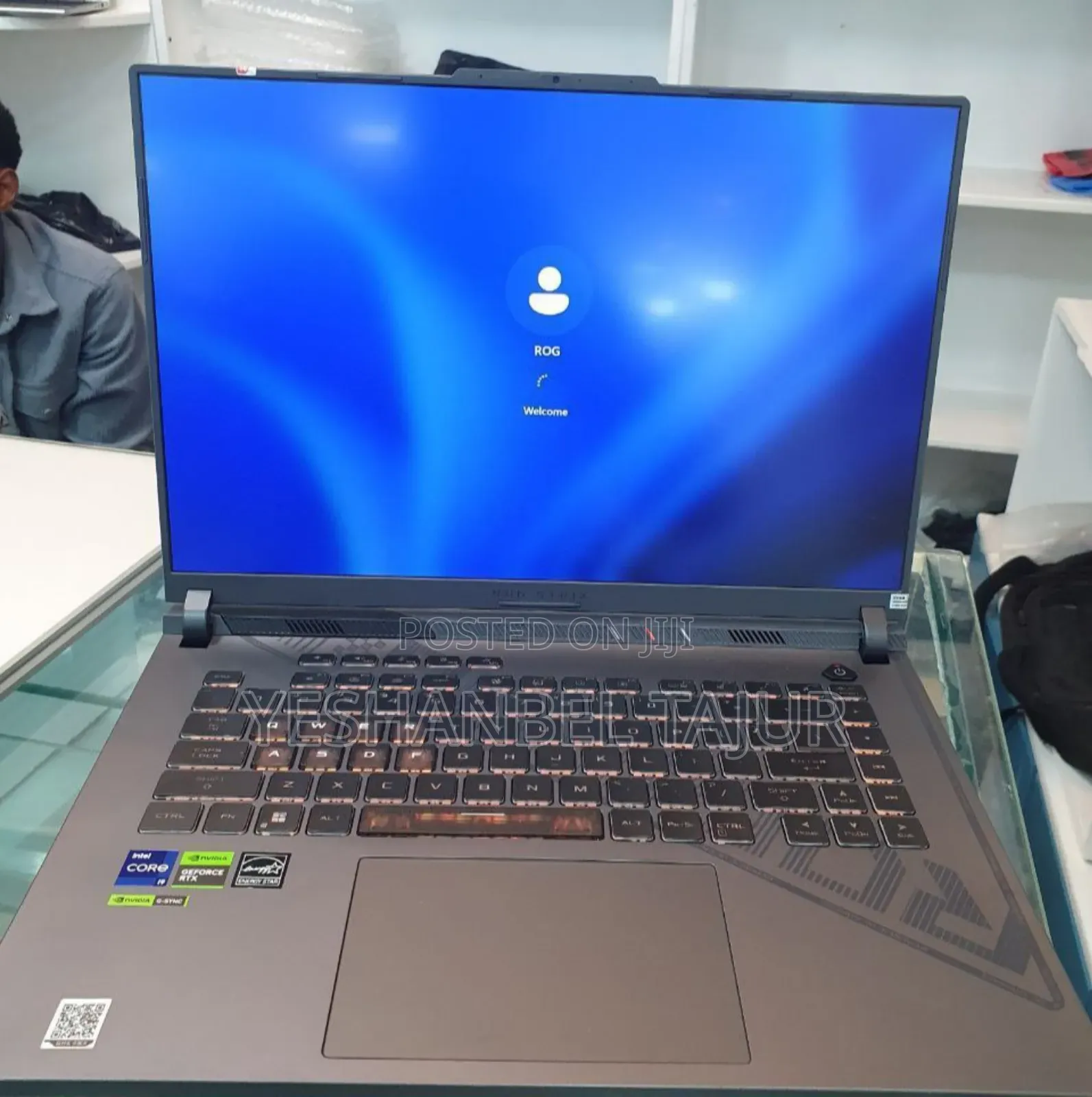 New Laptop Asus ROG Strix G16 G614 16GB Intel Core I9 SSD 1T