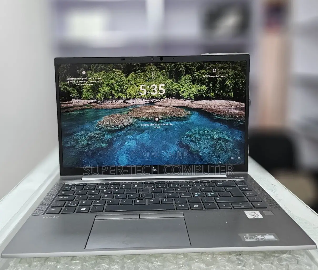 New Laptop HP Zbook Studio G7 16GB Intel Core I7 SSD 512GB