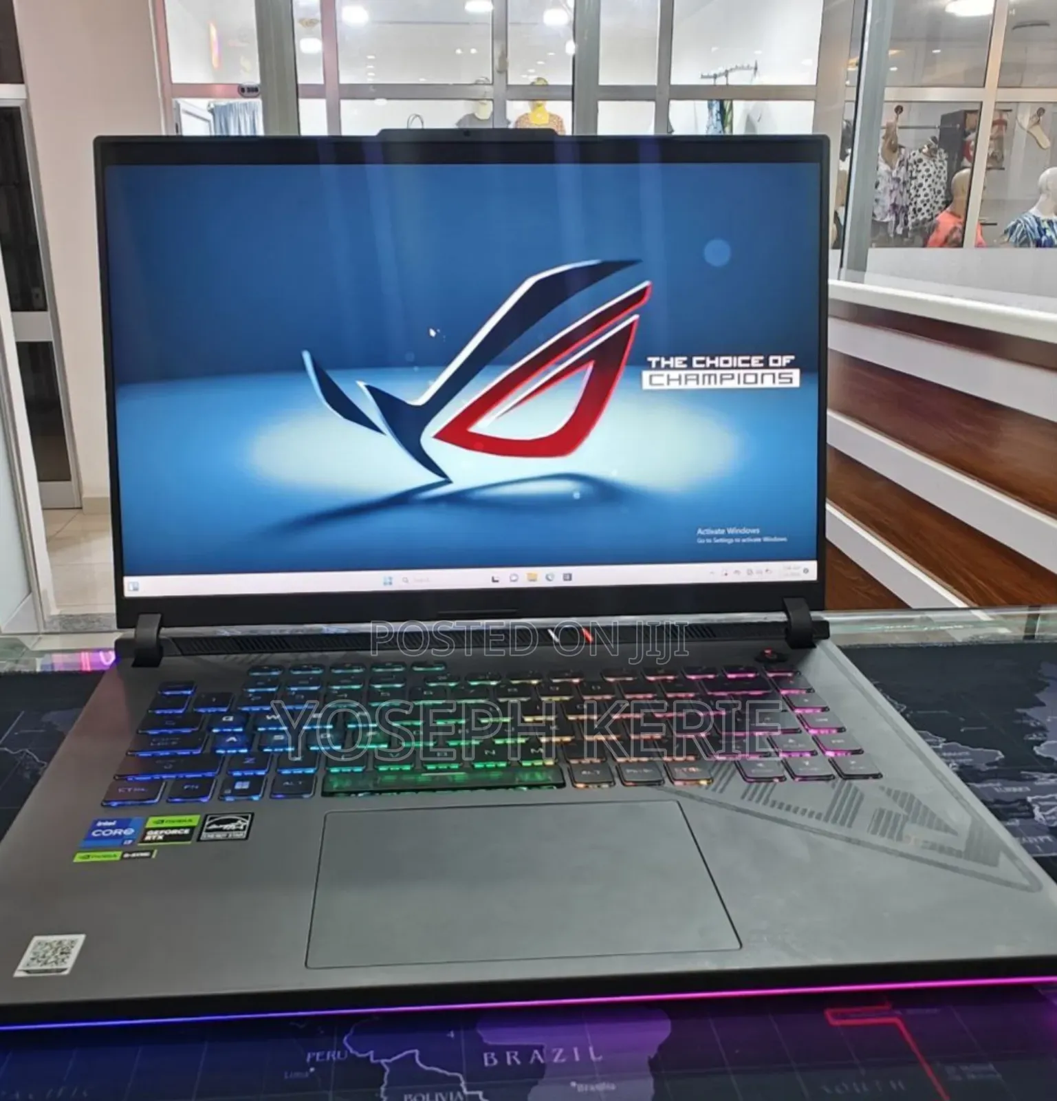 Laptop Asus ROG Strix G16 G614 16GB Intel Core I7 SSD 512GB