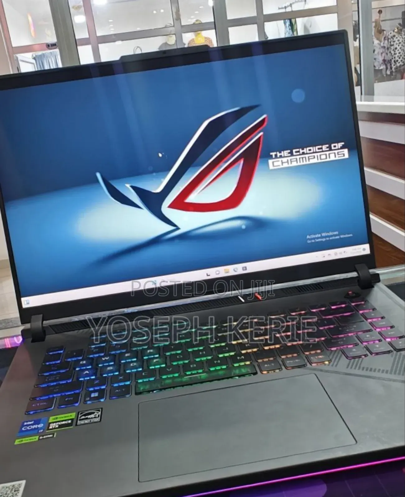 Laptop Asus ROG Strix G16 G614 16GB Intel Core I7 SSD 512GB