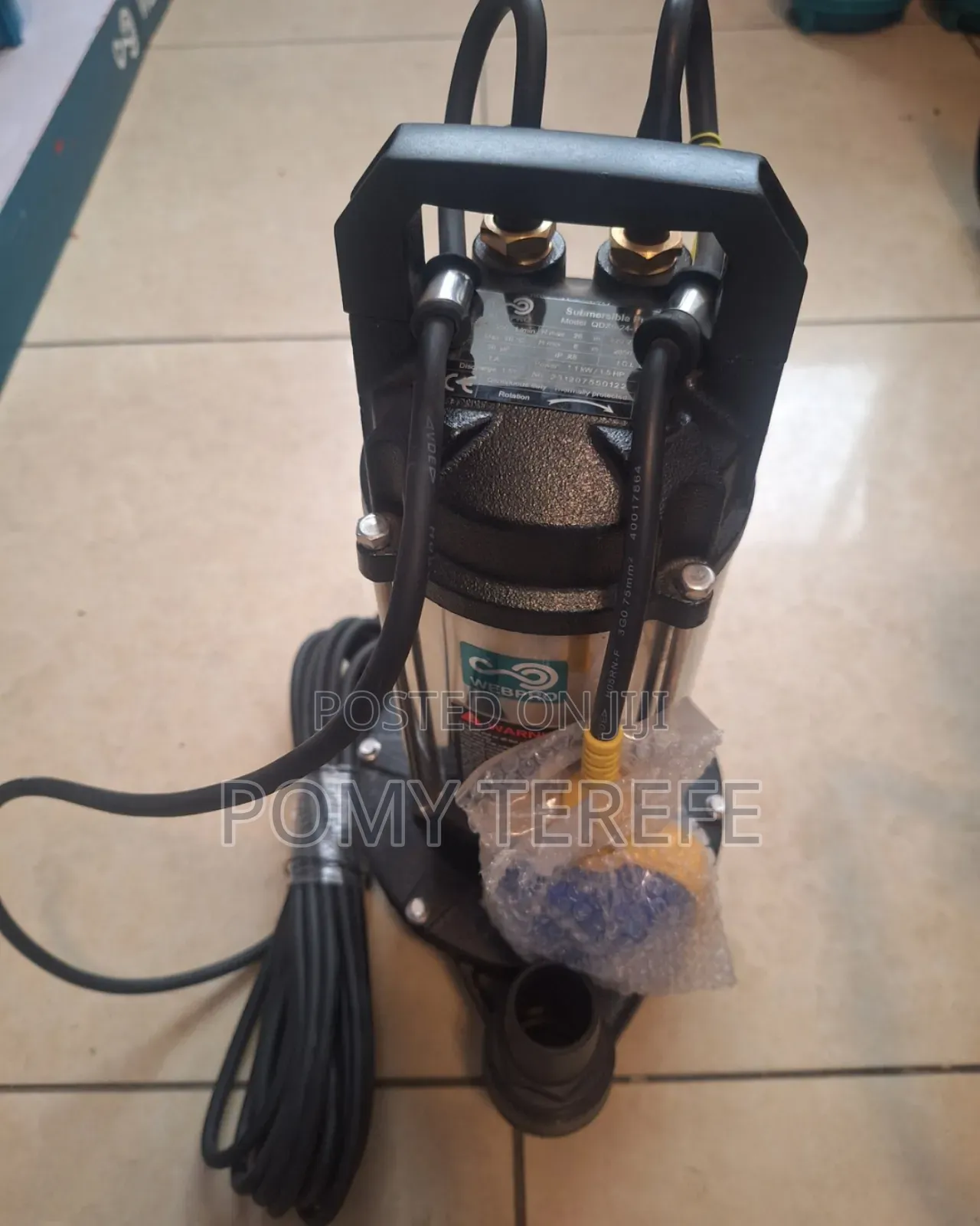 Stainless Steel Submersible Water Pump Qdx6-24-1.1b