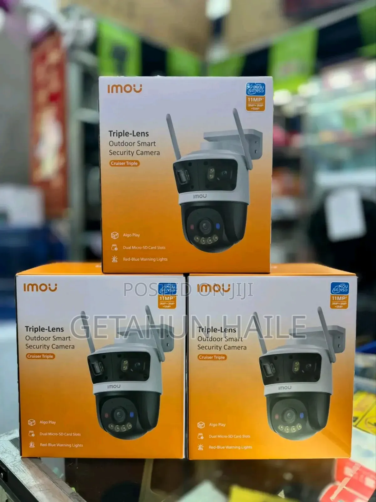 Imou Cruiser Triple 11mp Triple-Lens Outdoor Security Camera