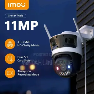 Imou Cruiser Triple 11mp Triple-Lens Outdoor Security Camera