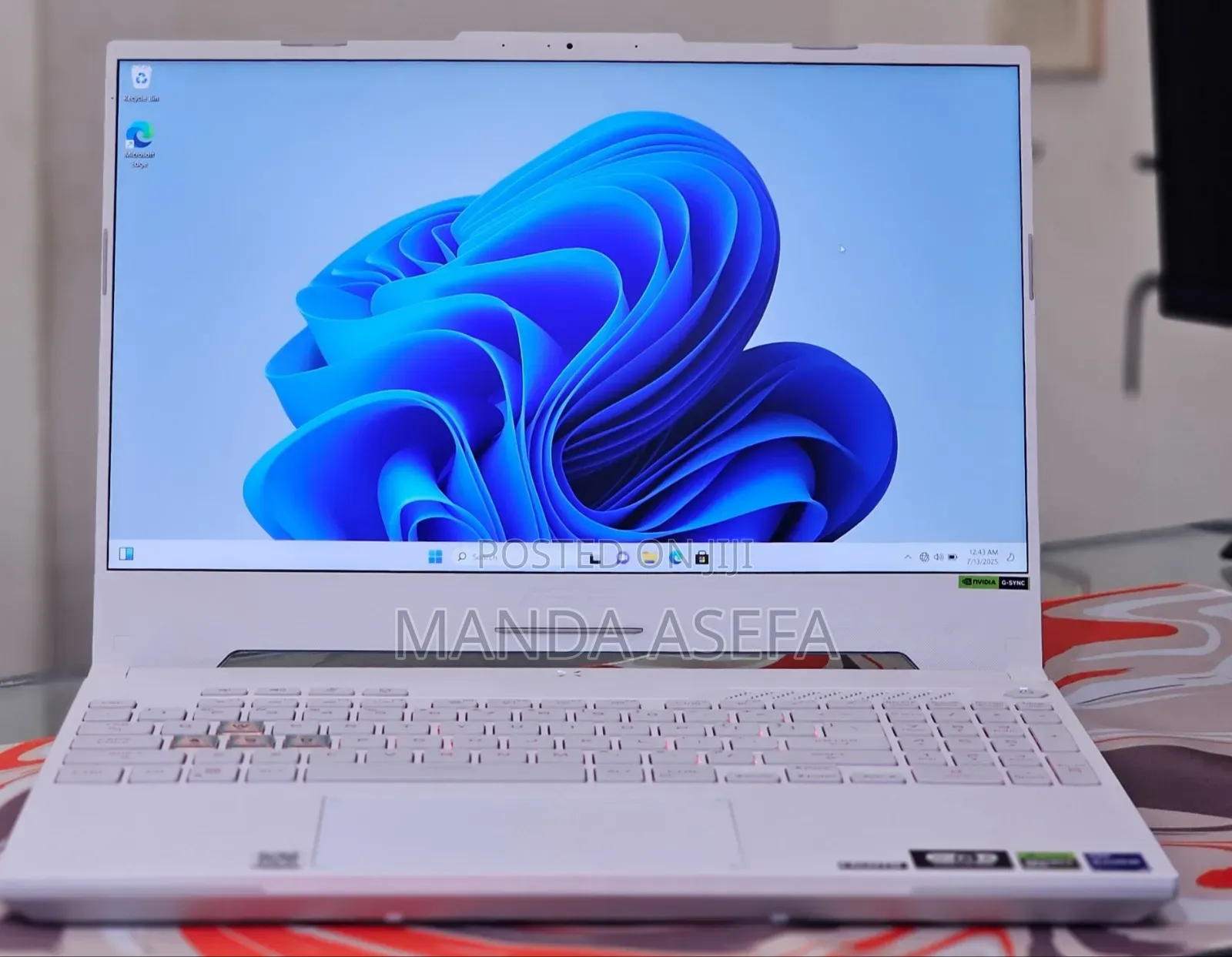 New Laptop Asus TUF Gaming A15 16GB Intel Core I7 SSD 512GB
