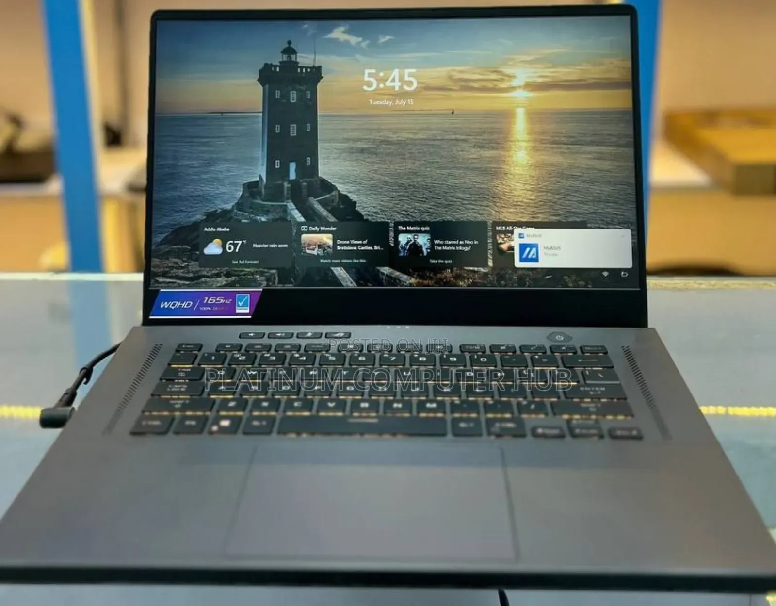 New Laptop Asus ROG ZEPHYRUS (GX501) 16GB AMD Ryzen 9 SSD 1T