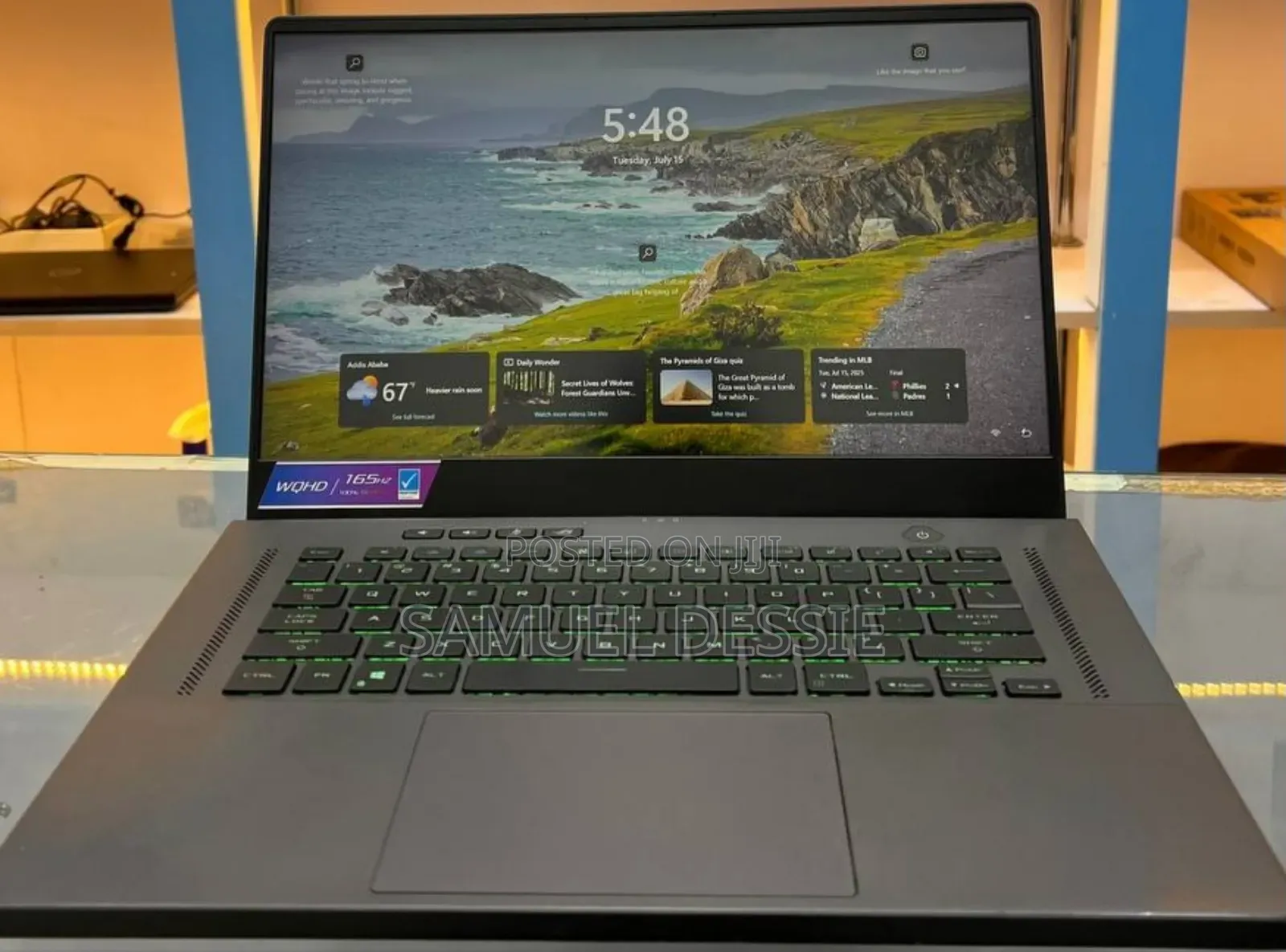 New Laptop Asus ROG Zephyrus G15 16GB AMD Ryzen 9 SSD 1T