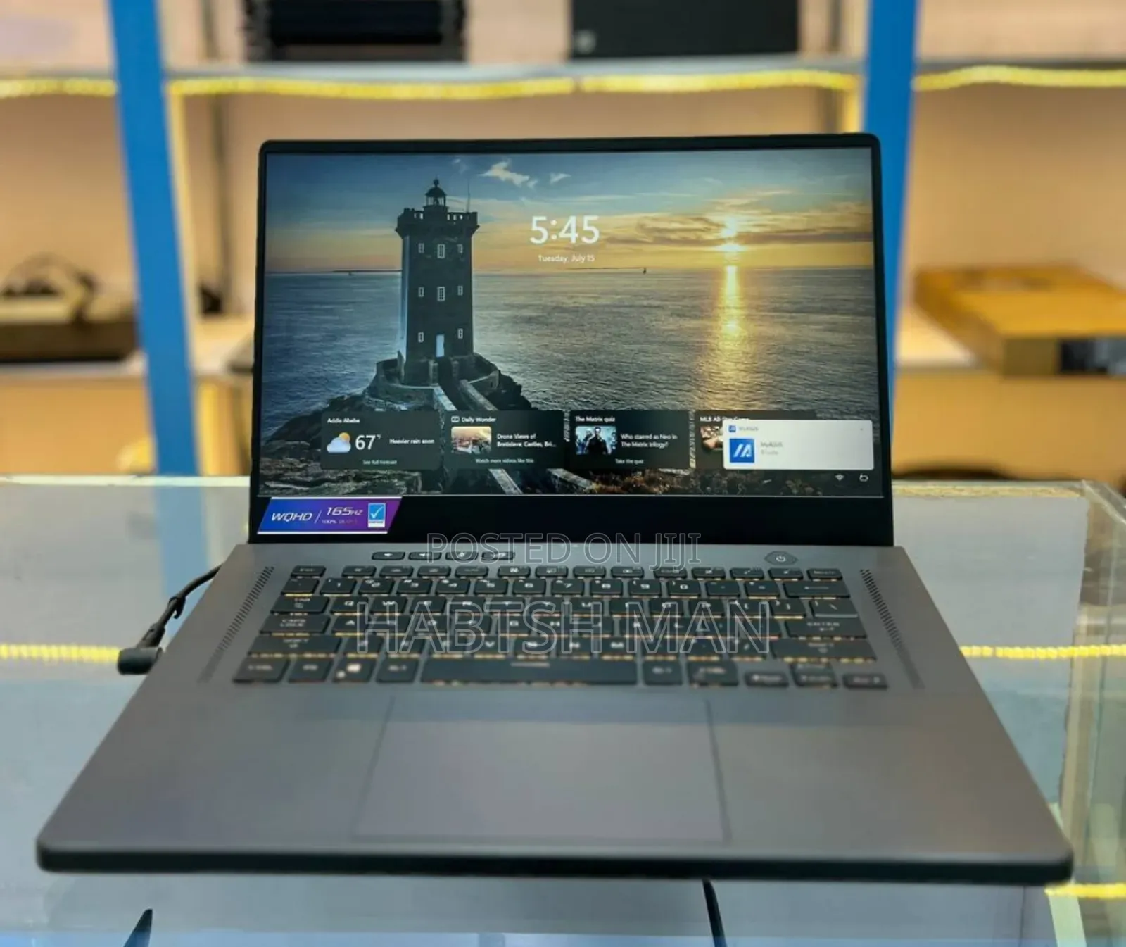 New Laptop Asus ROG Zephyrus G15 16GB AMD Ryzen 9 SSD 1T