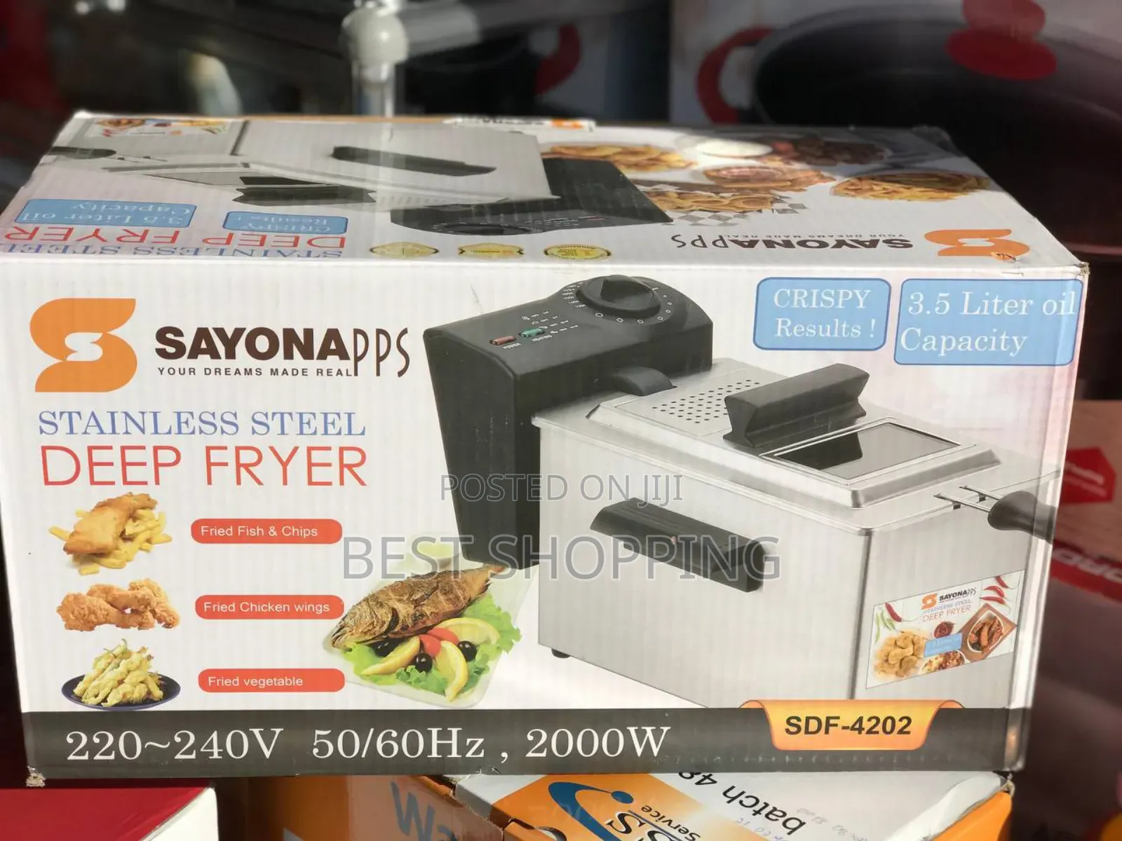 Sayonapps Deep Fryer