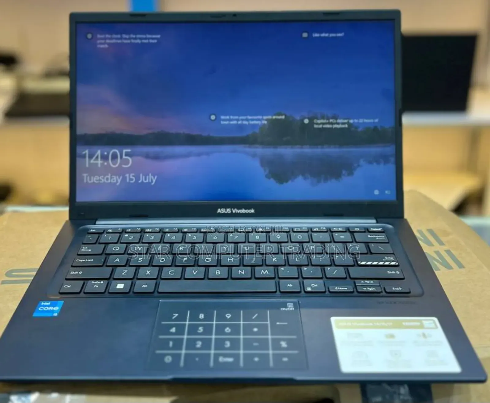 New Laptop Asus VivoBook 15 X505BA 16GB Intel Core I3 SSD 512GB