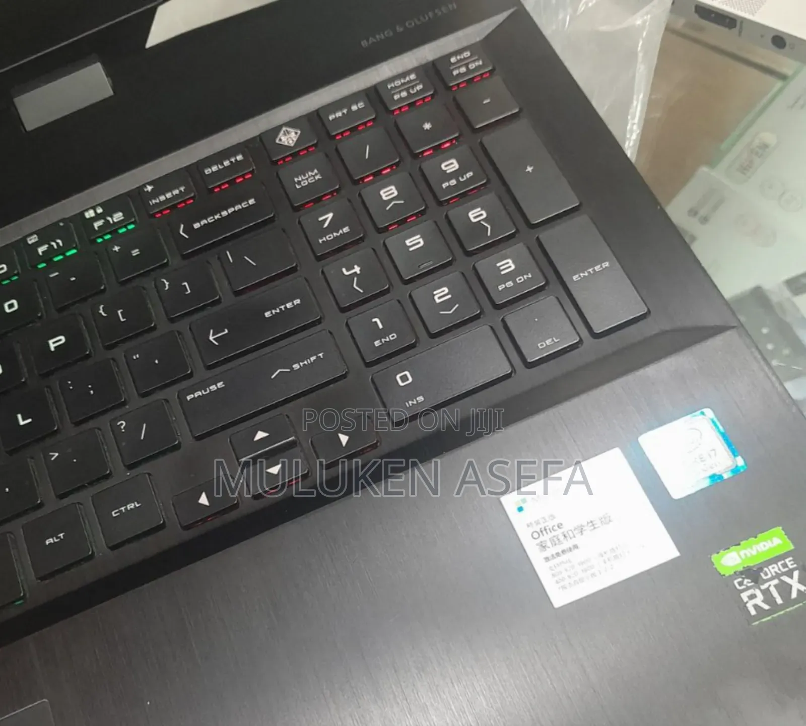 New Laptop HP Omen 17 16GB Intel Core I7 SSD 1T