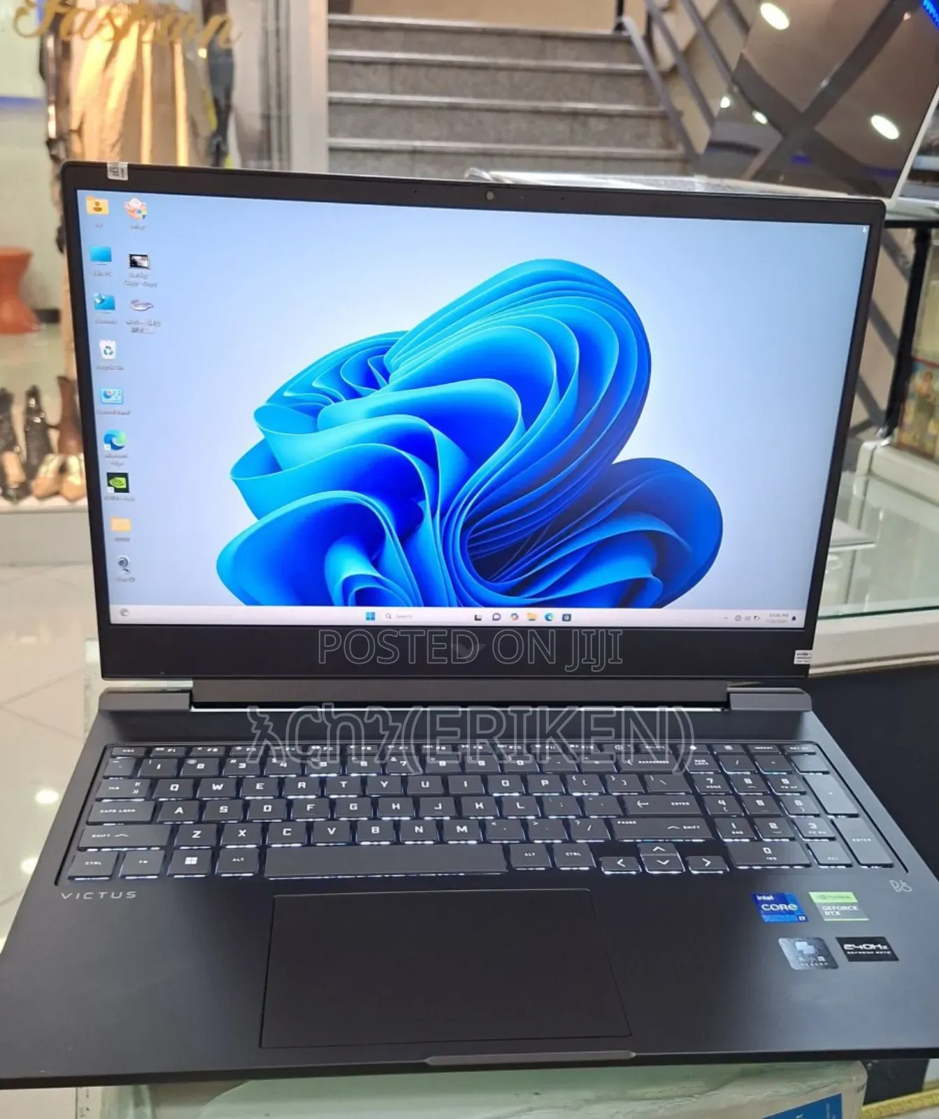 New Laptop HP Victus 16 16GB Intel Core I7 SSD 512GB