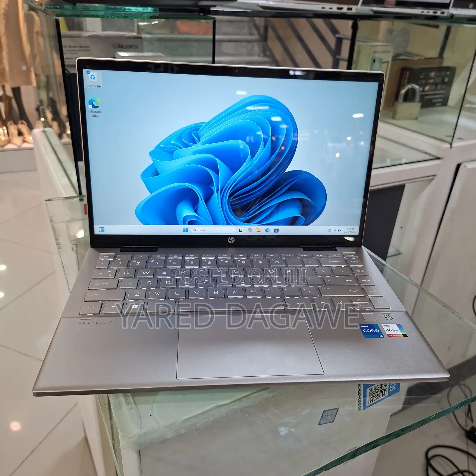 New Laptop HP Pavilion 13 X360 16GB Intel Core I5 SSD 512GB