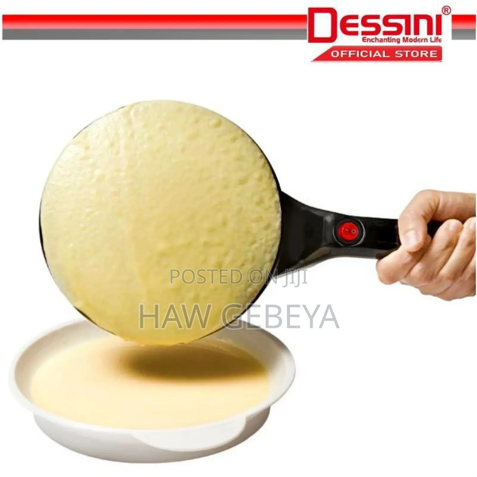 Dessini Regina 3 Sets Crepe Maker