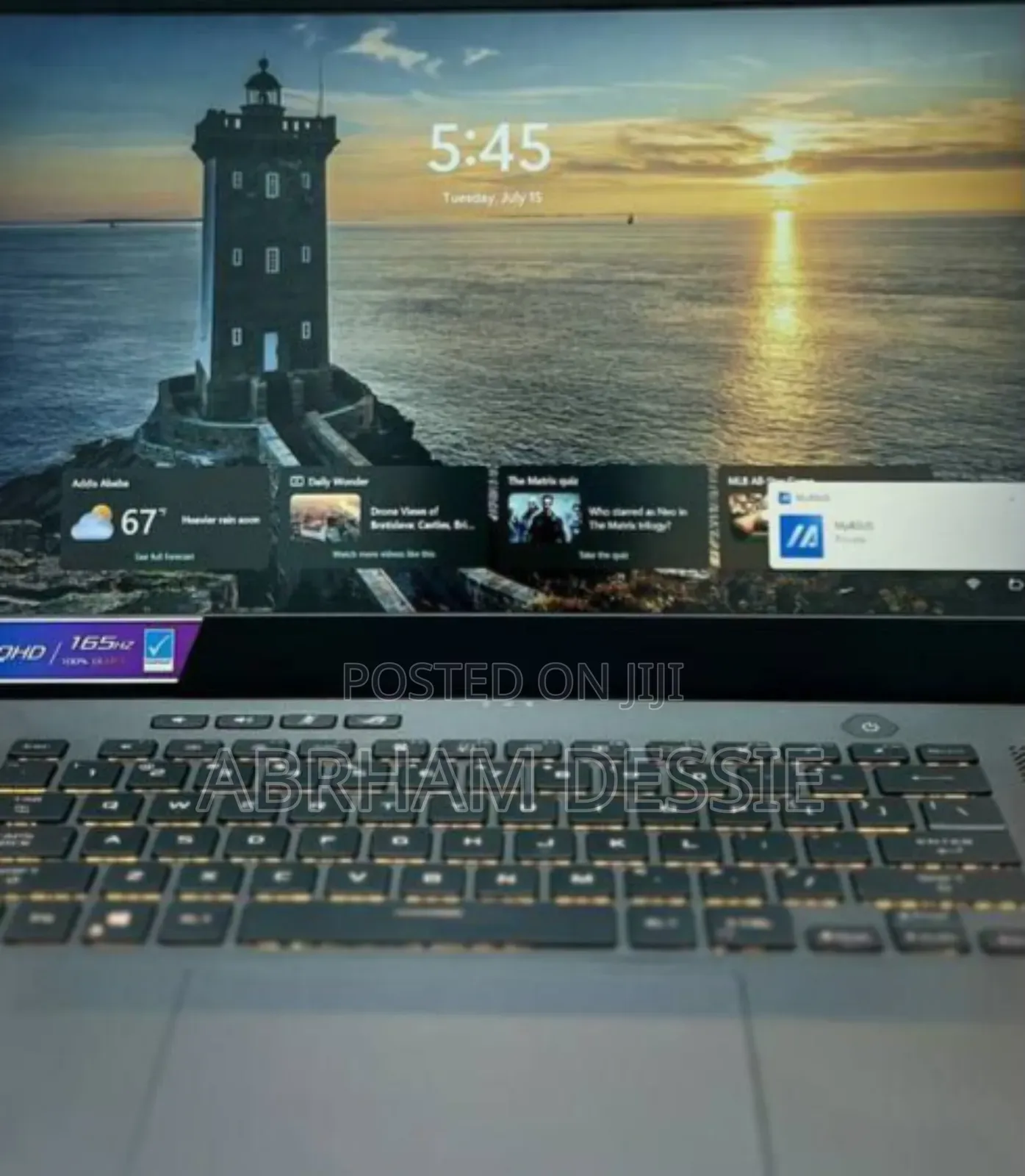 New Laptop Asus 16GB AMD Ryzen 7 SSD 1T