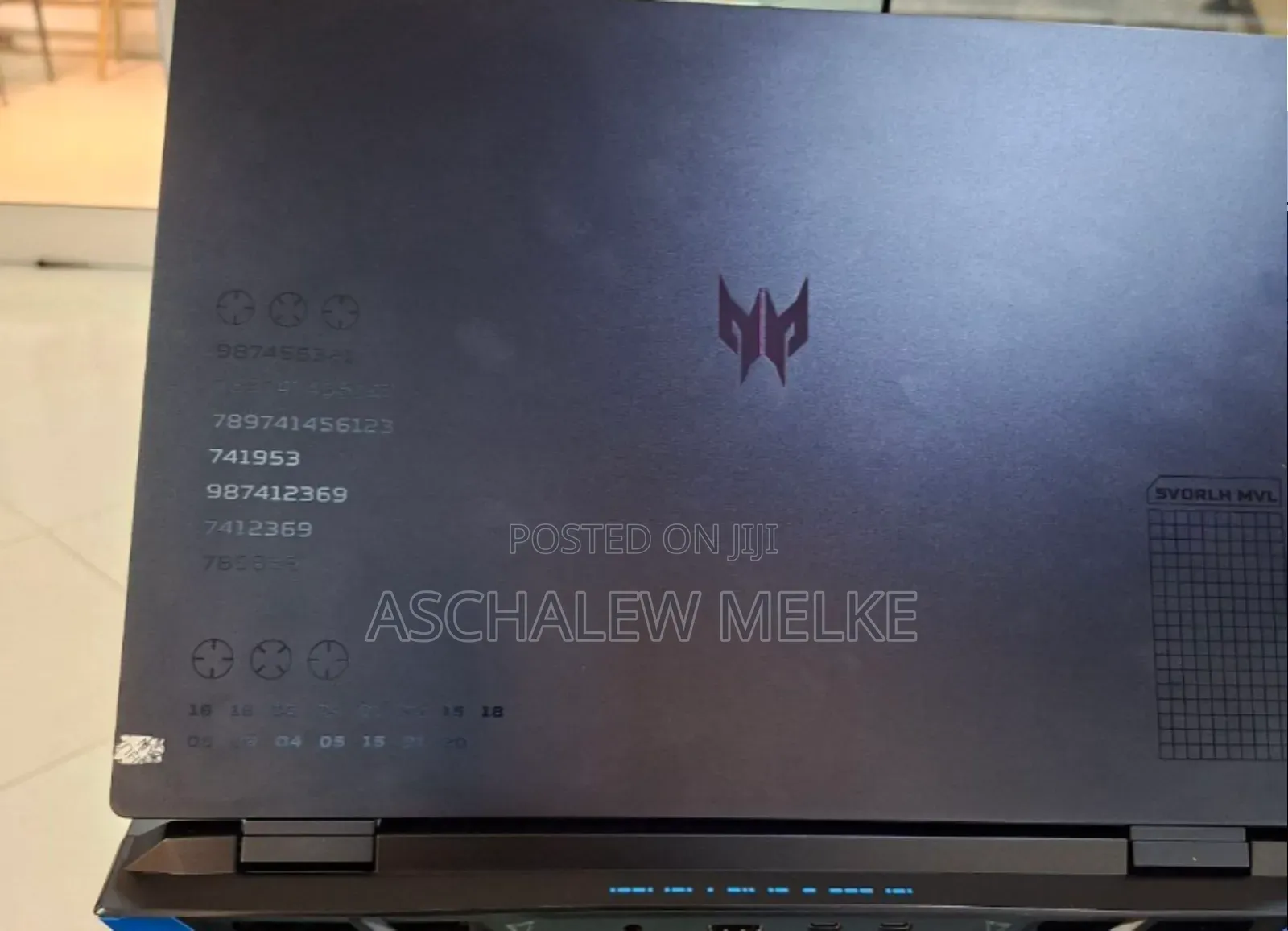 New Laptop Acer Predator Helios 300 16GB Intel Core I9 SSD 1T