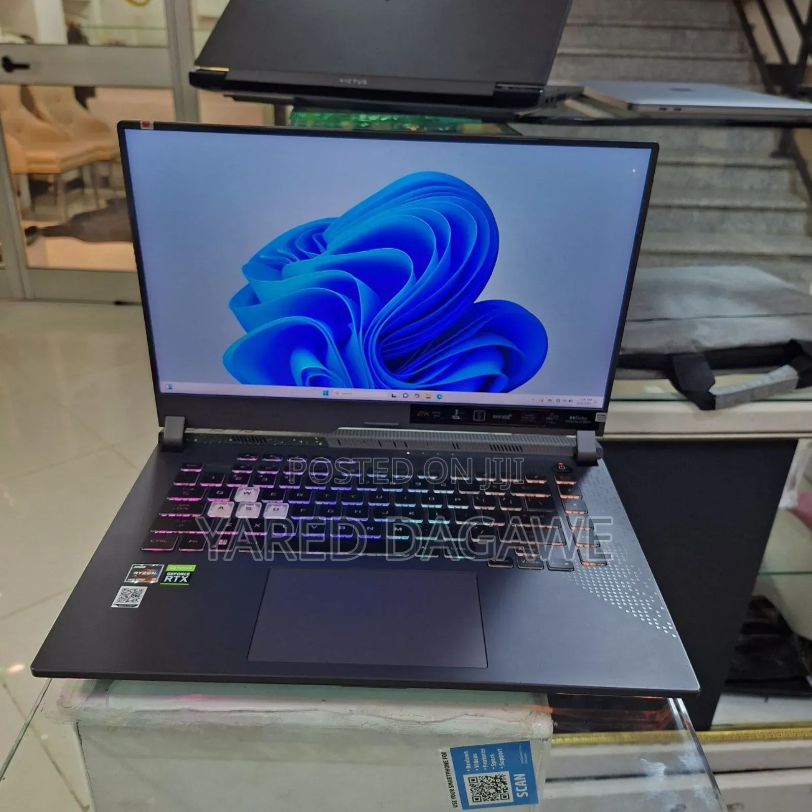 New Laptop Asus ROG Strix G15 16GB AMD Ryzen 9 SSD 1T