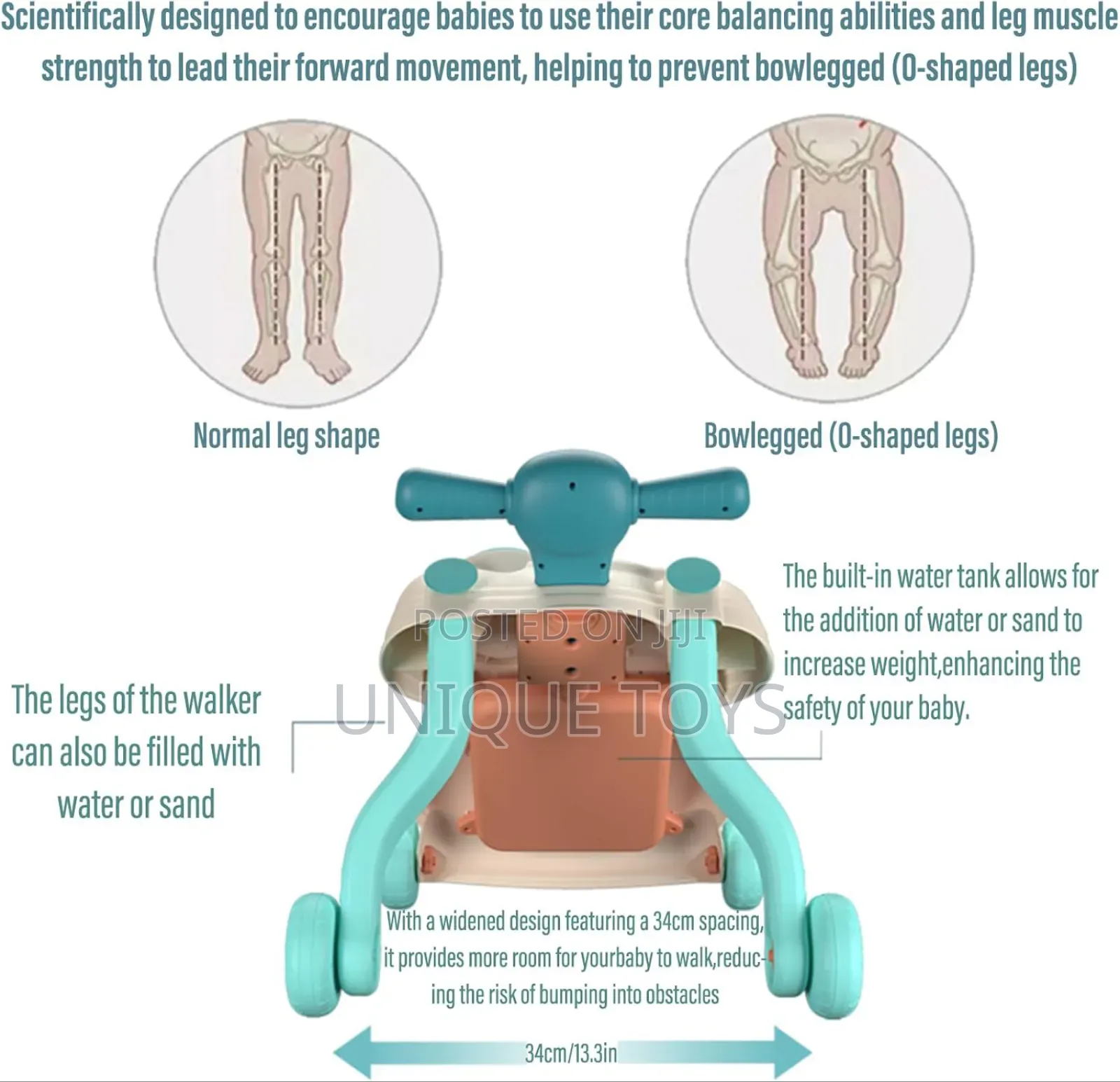 Multi-Functional Baby Walker Activity Center