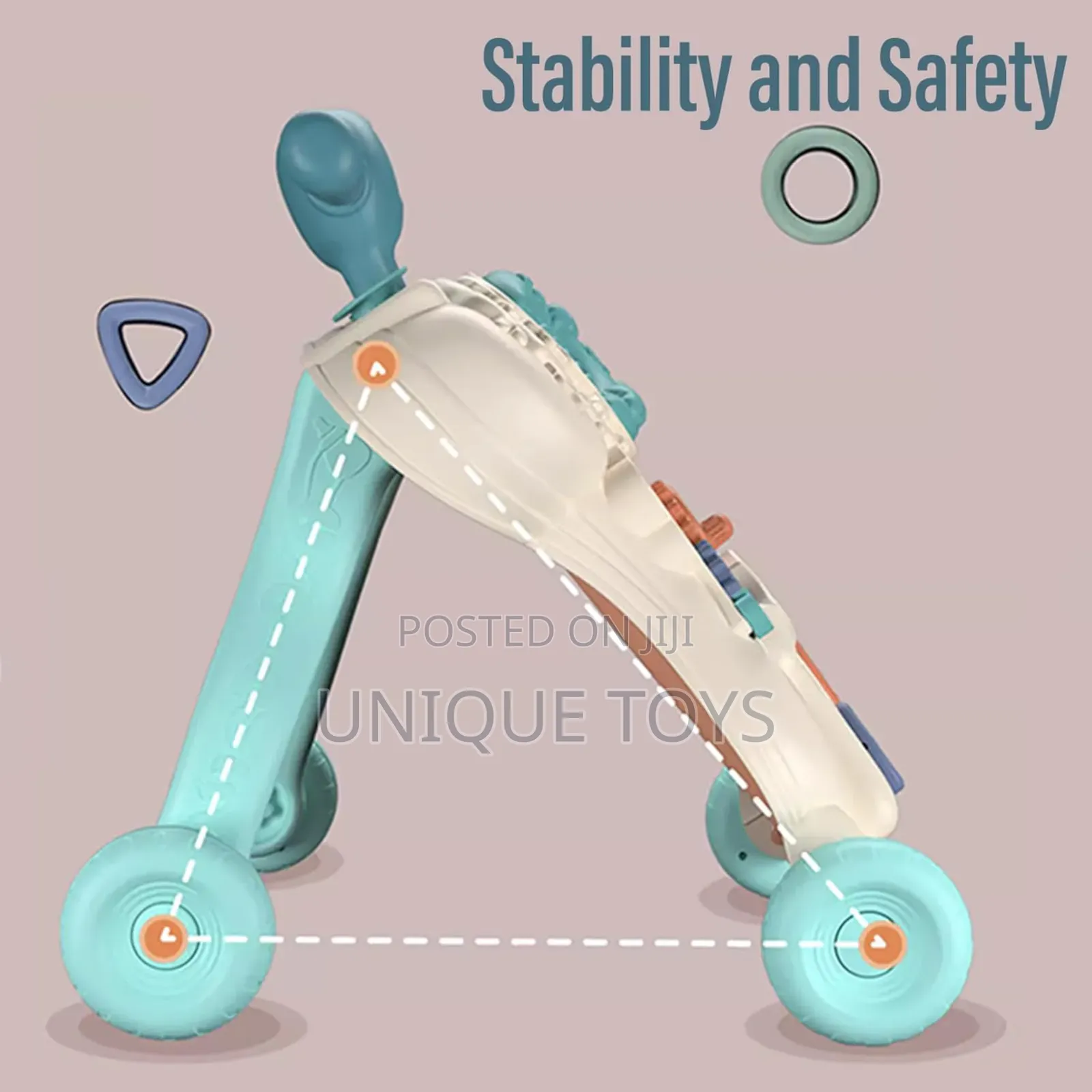 Multi-Functional Baby Walker Activity Center